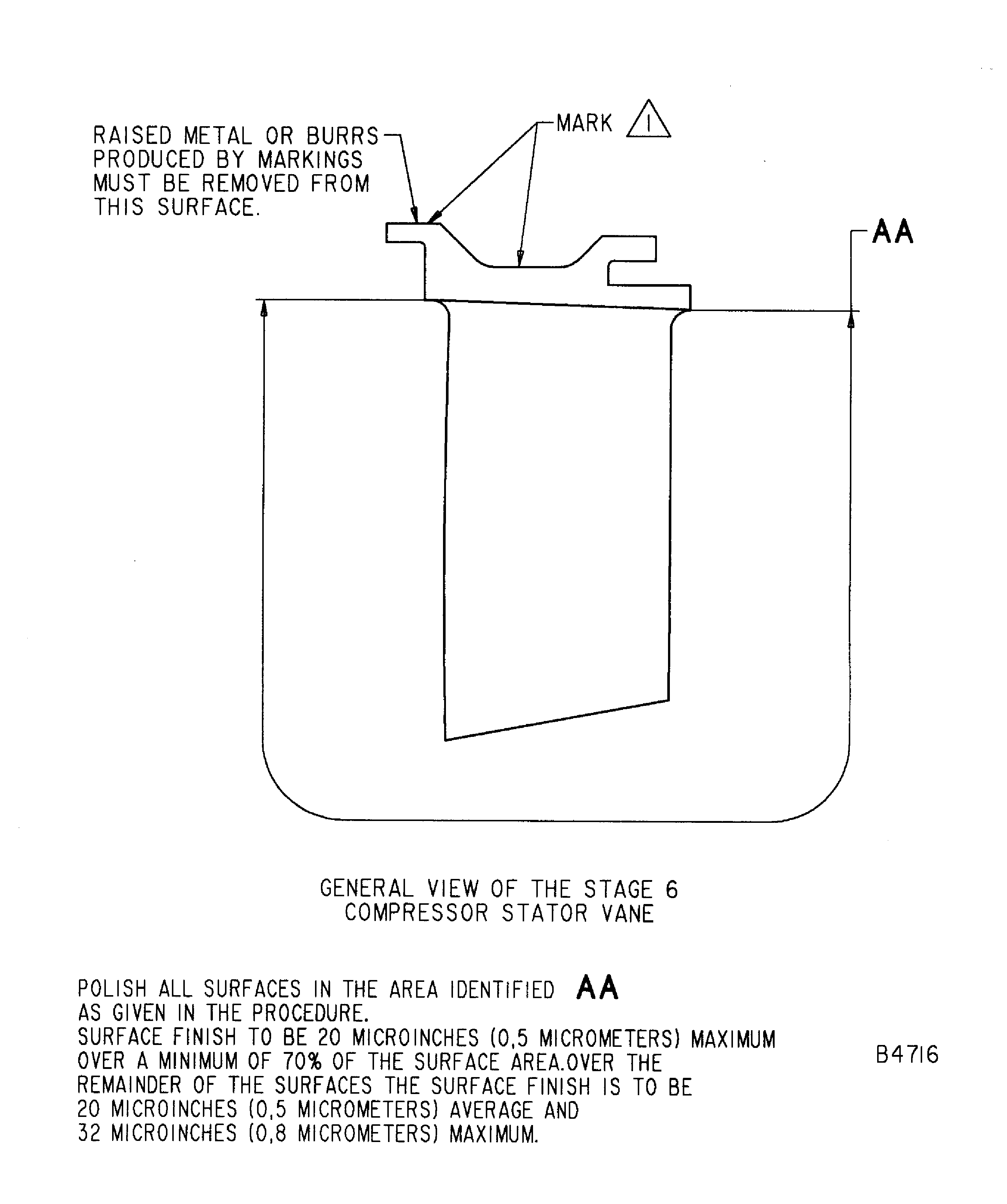 Repair Details and Dimensions - Assembly A