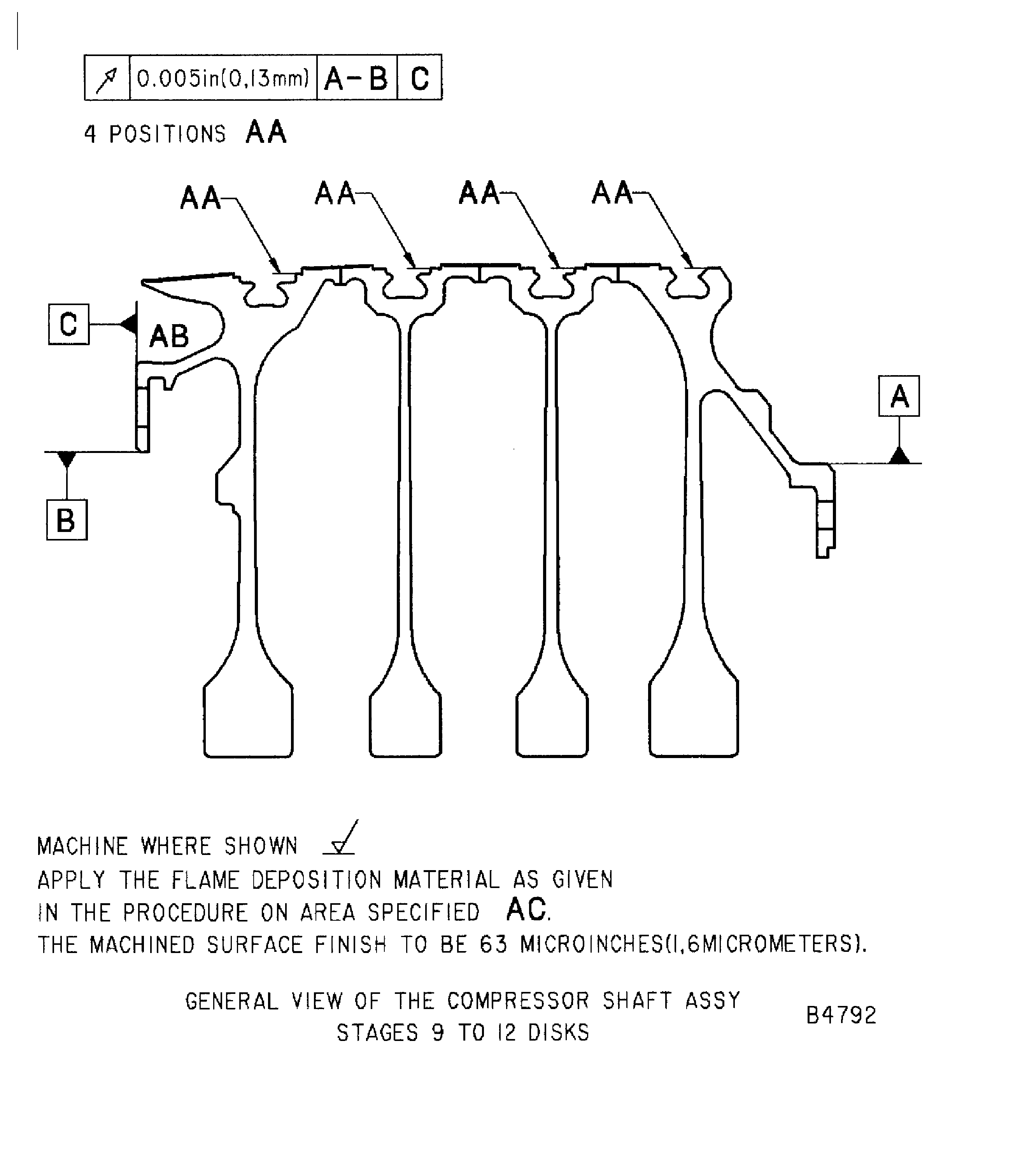 Repair Details And Dimensions - Assembly A