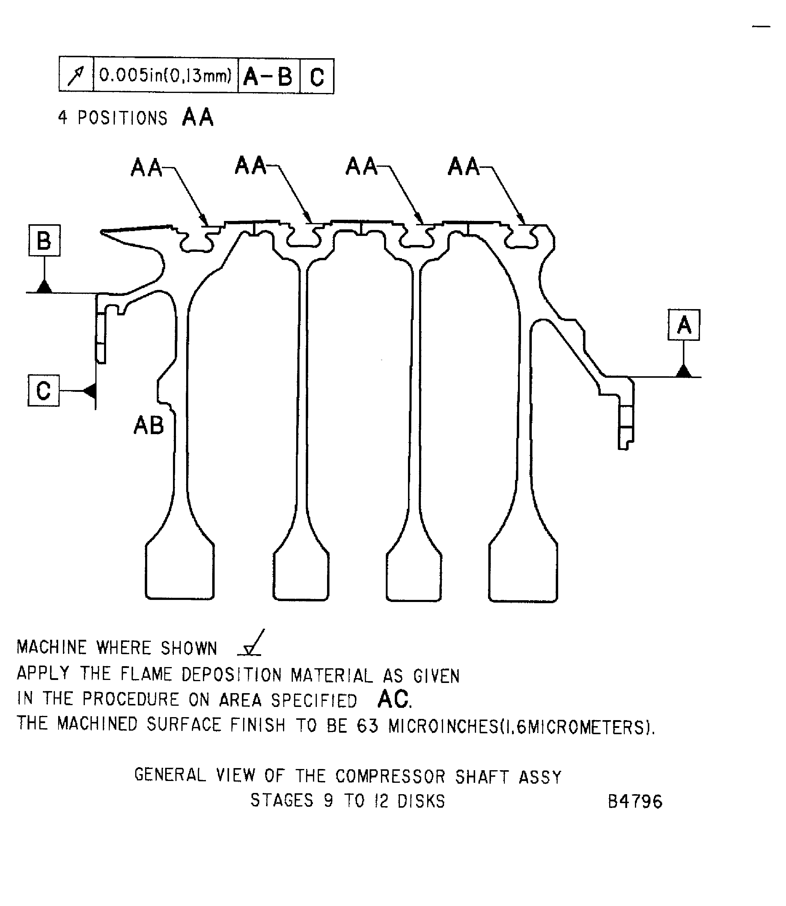 Repair Details And Dimensions - Assembly A