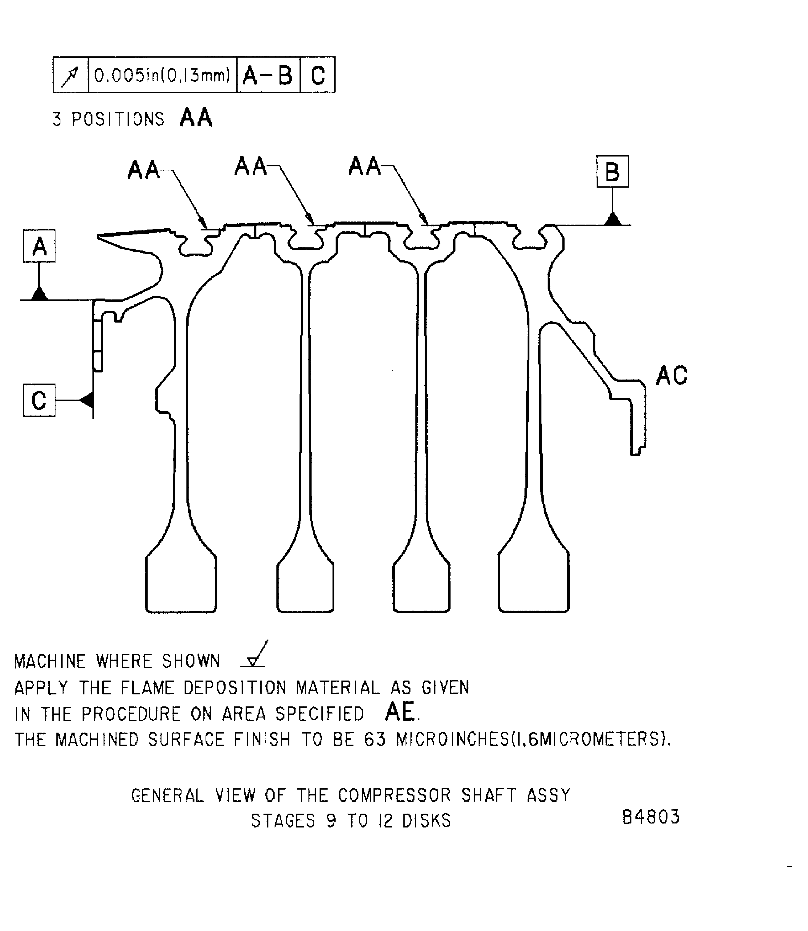 Repair Details And Dimensions - Assembly A
