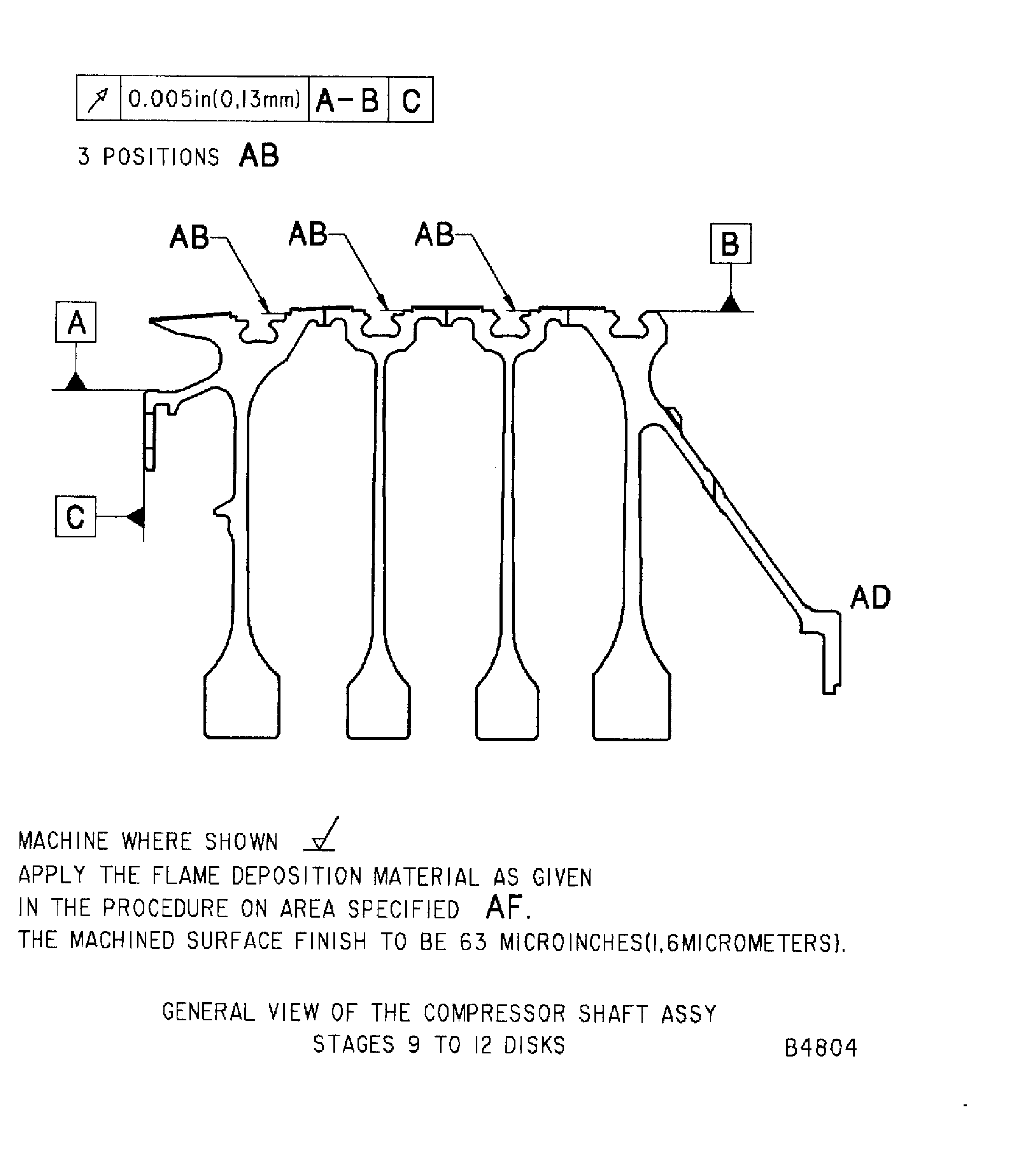 Repair Details And Dimensions - Assembly B