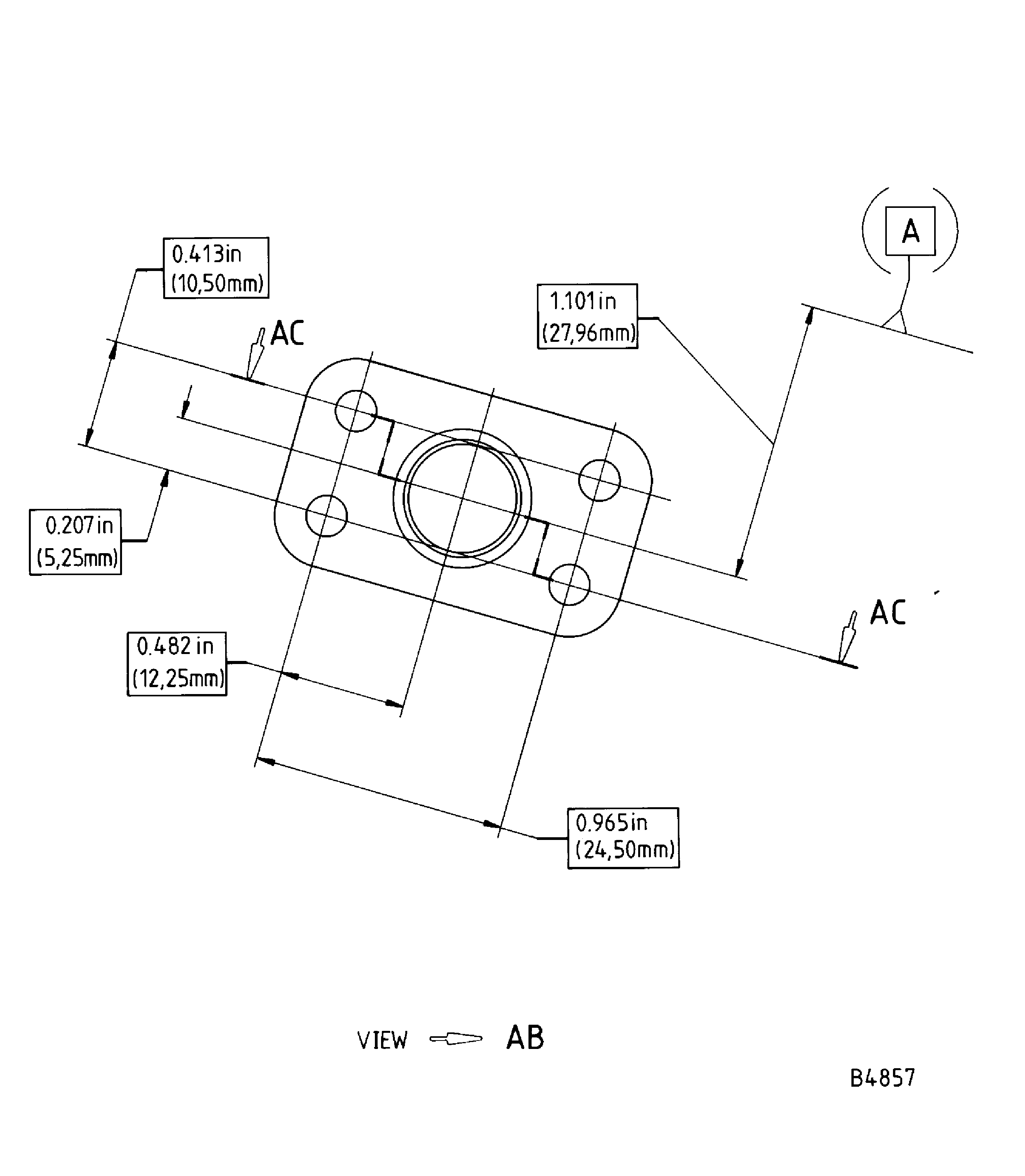 Repair Details And Dimensions - Assembly B