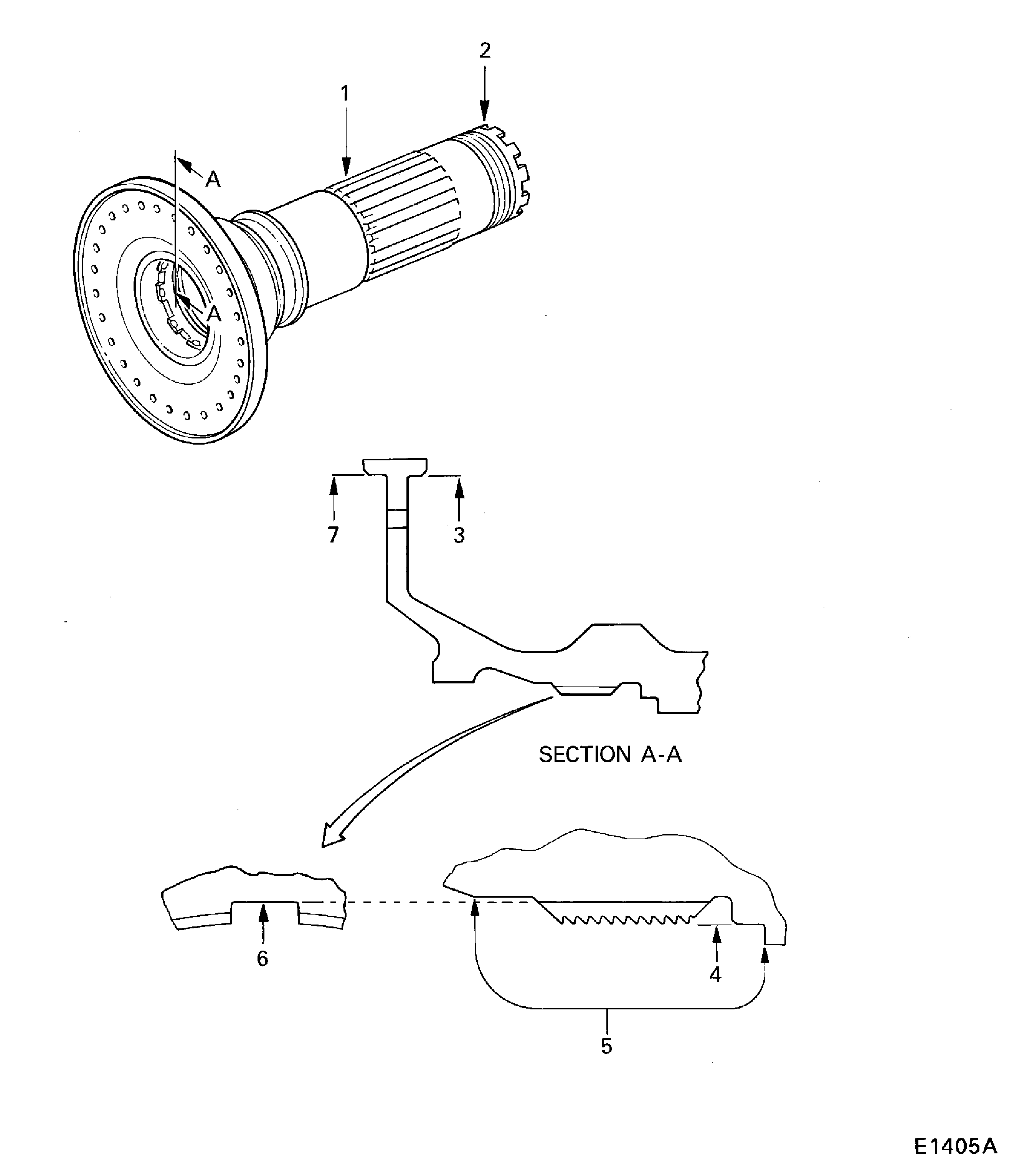 HPC Shaft Assembly Inspection Locations
