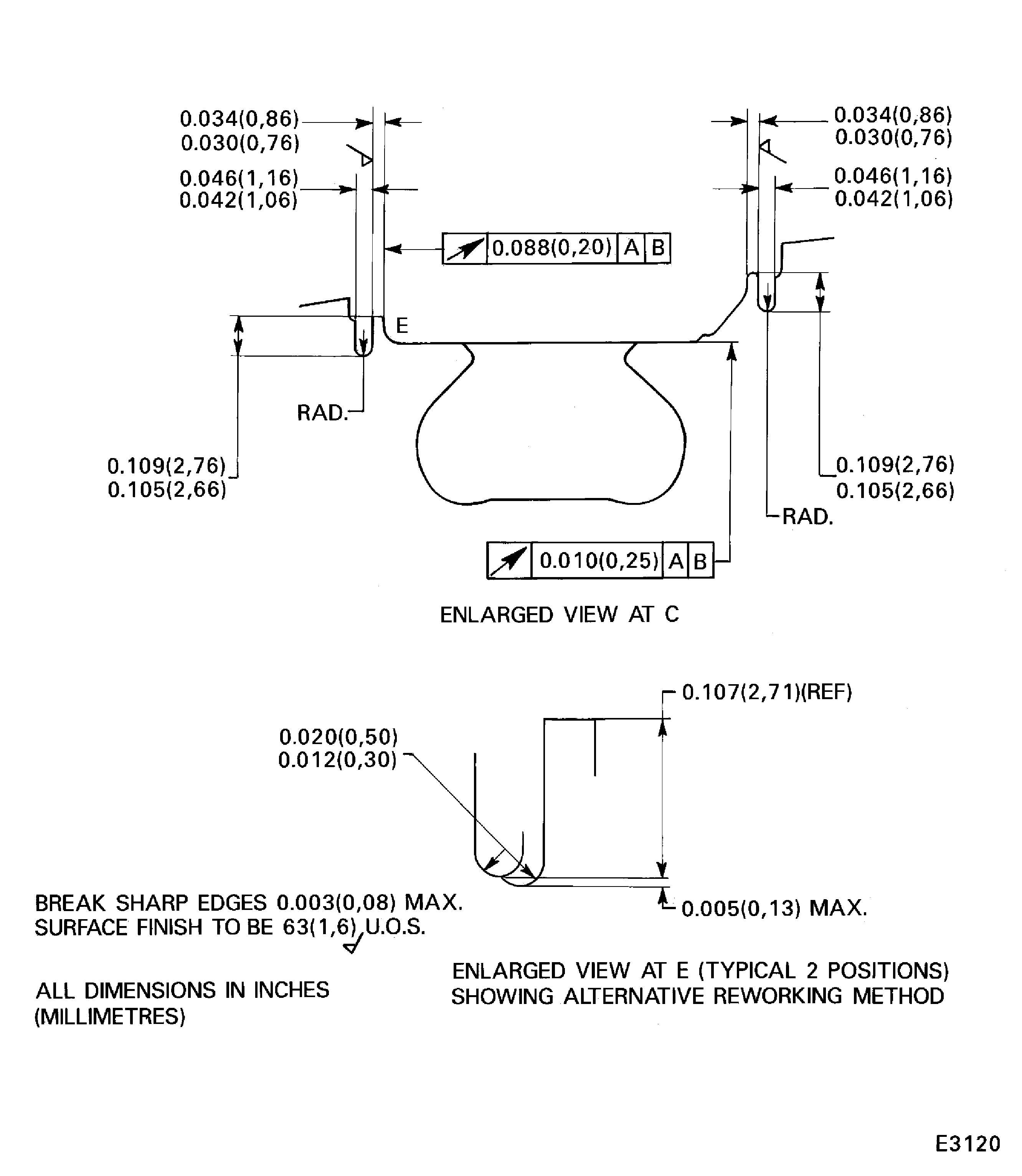 Rework of existing compressor shaft assembly (stage 7)