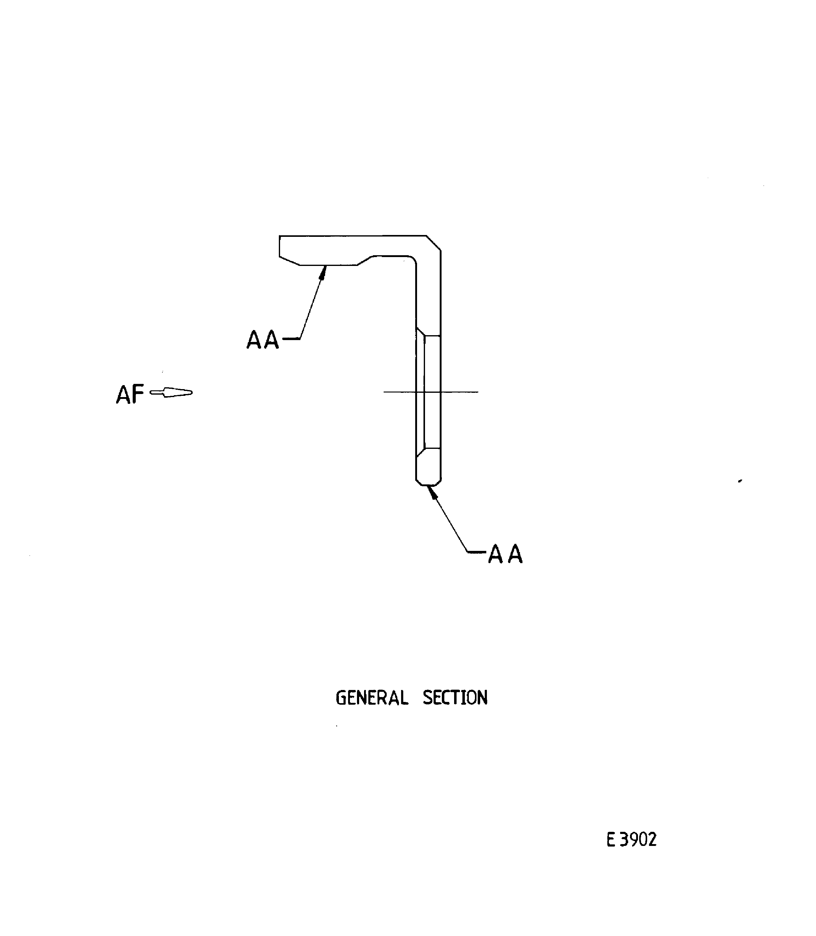 Repair details and dimensions - Assembly B