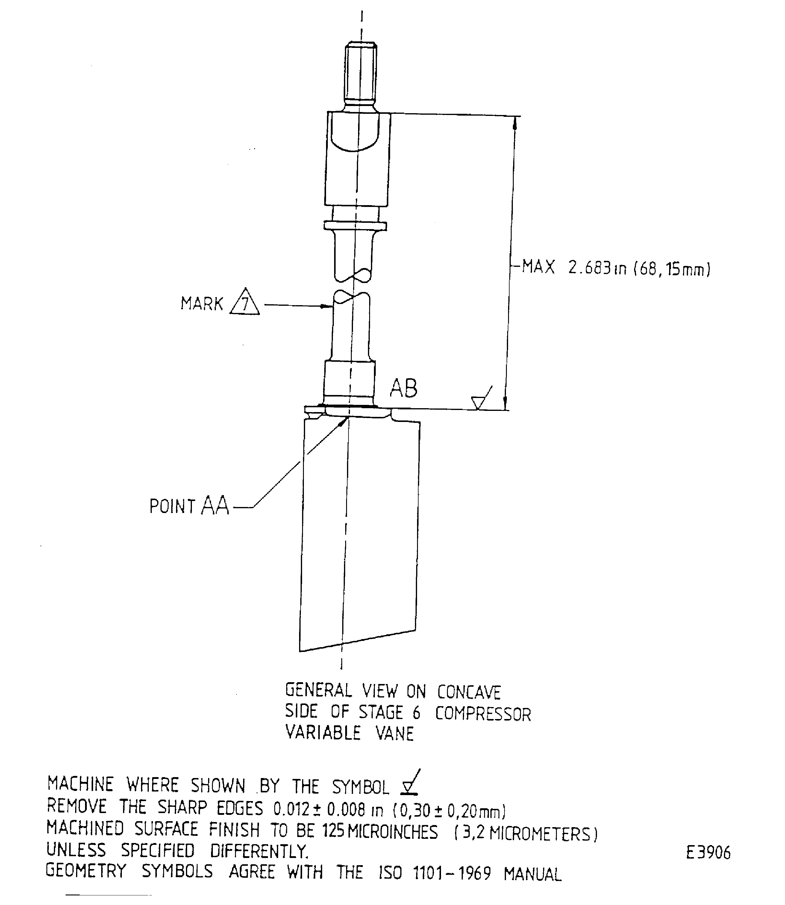 Repair details and dimensions - Assy B and Assy D