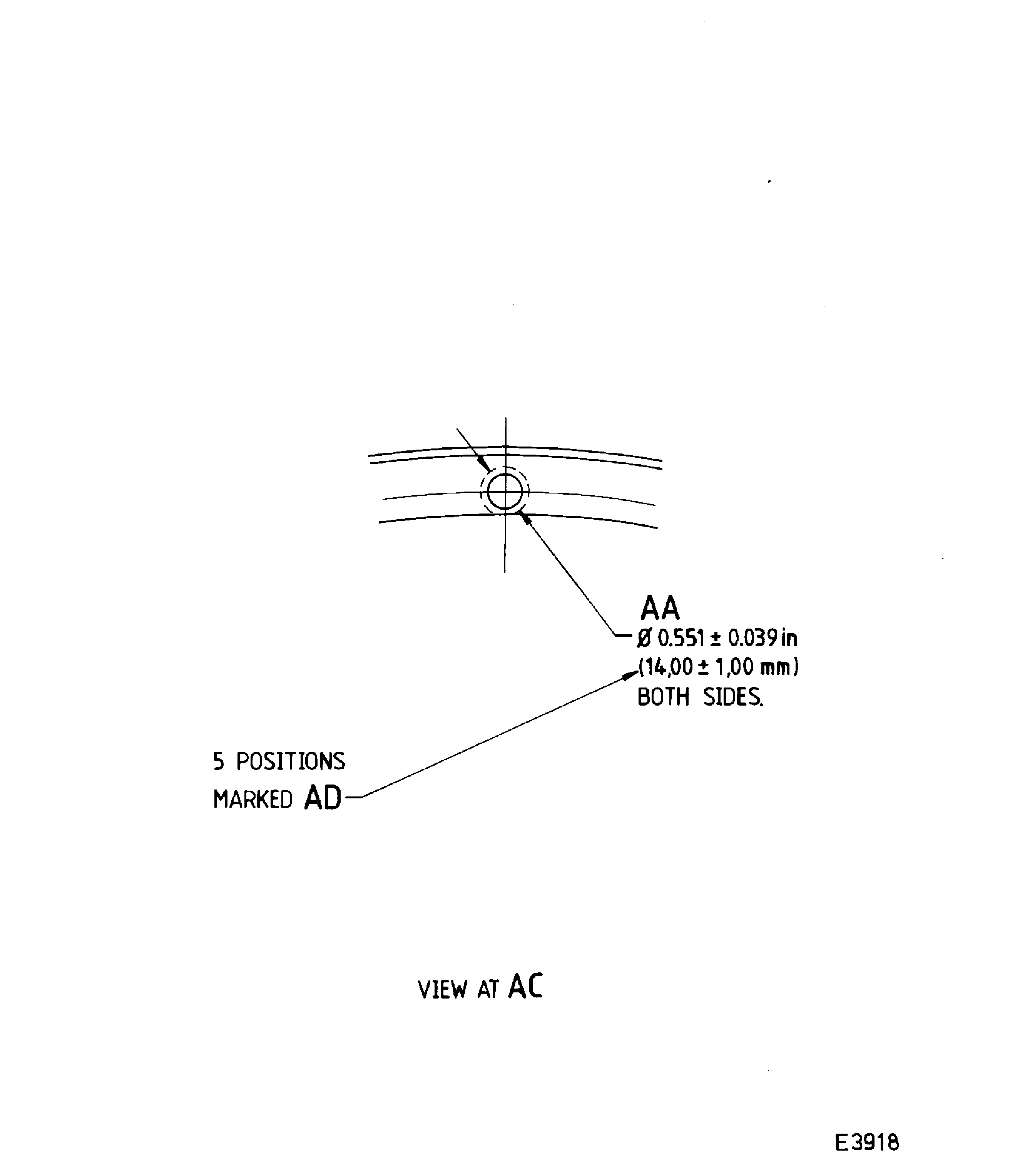 Repair details and dimensions