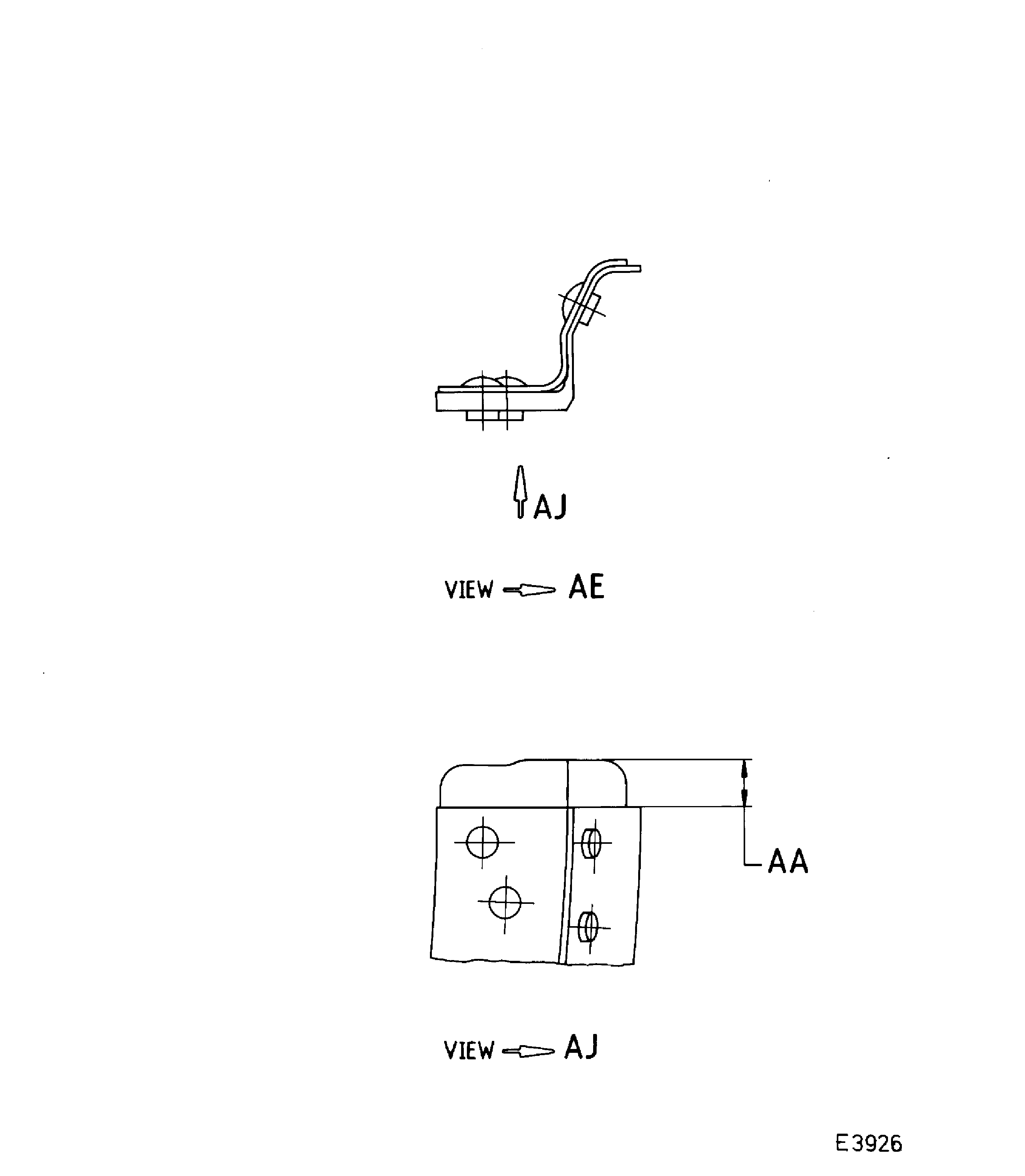 Repair details and dimensions - Assembly A and Assembly B