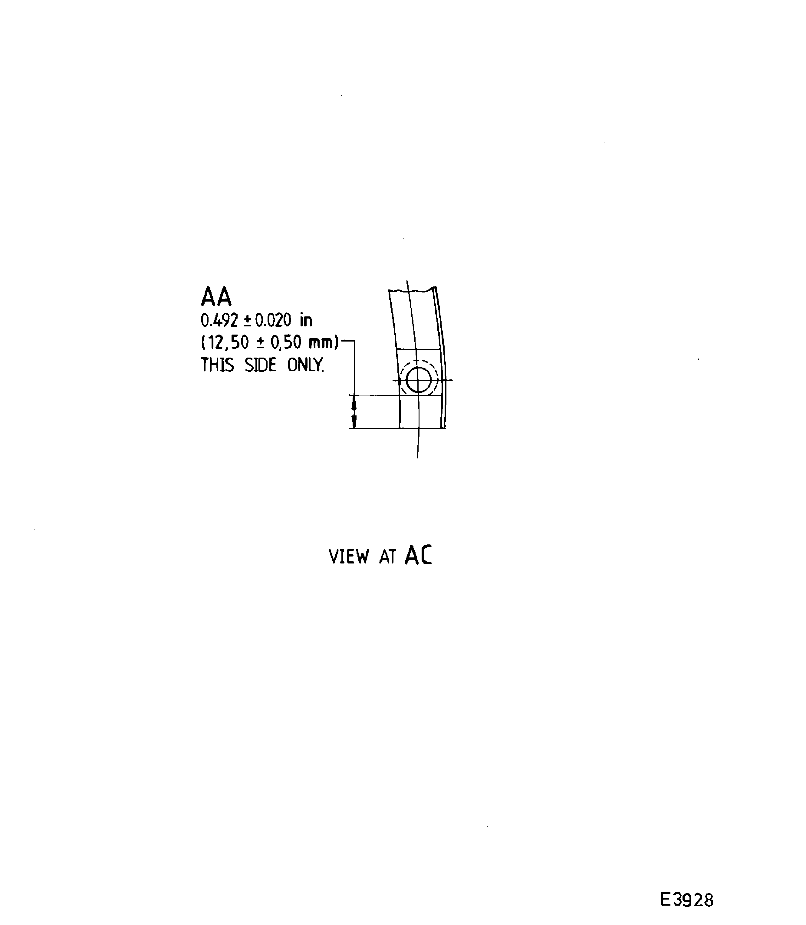 Repair details and dimensions- Assembly A and B