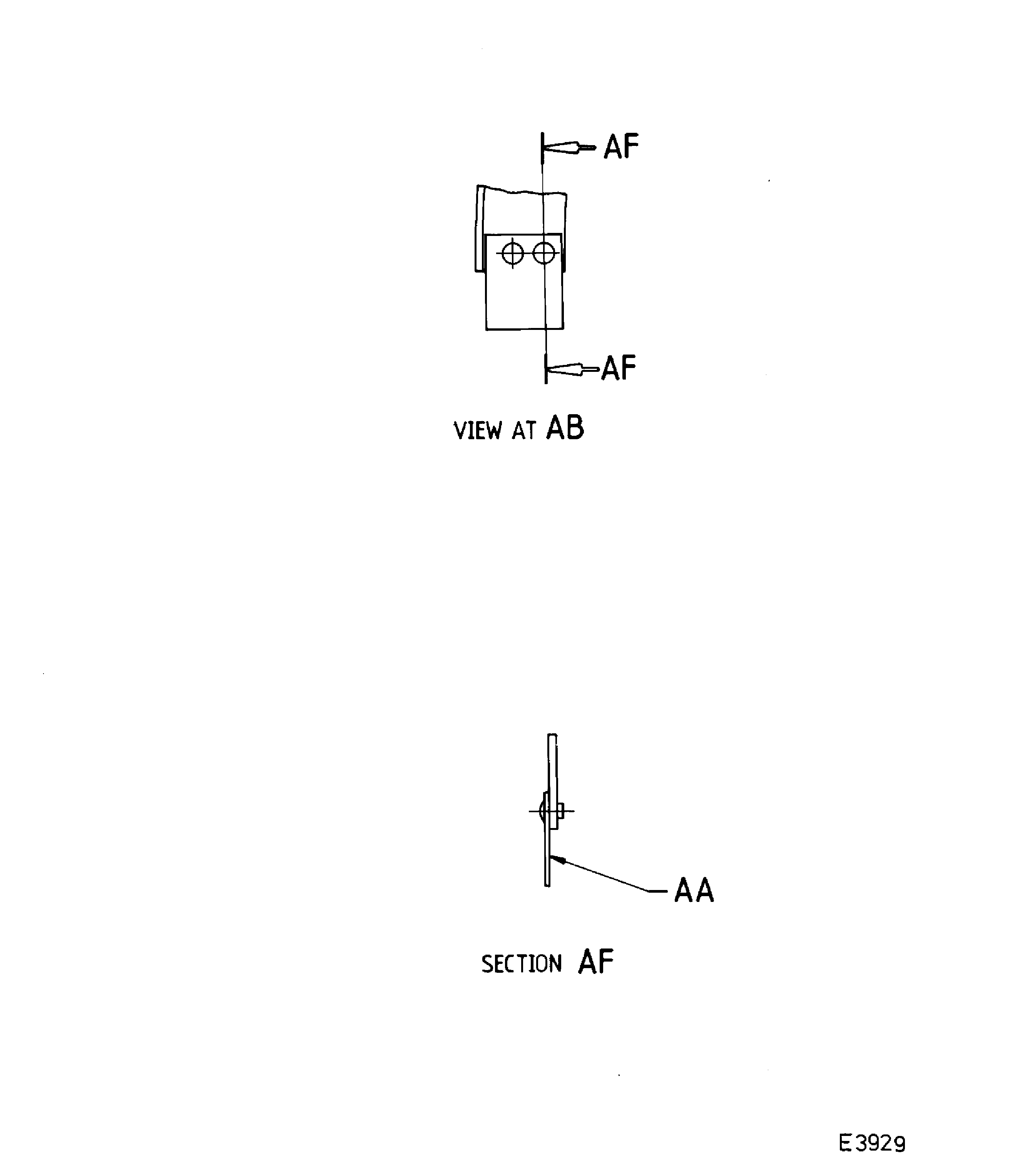 Repair details and dimensions- Assembly A and B