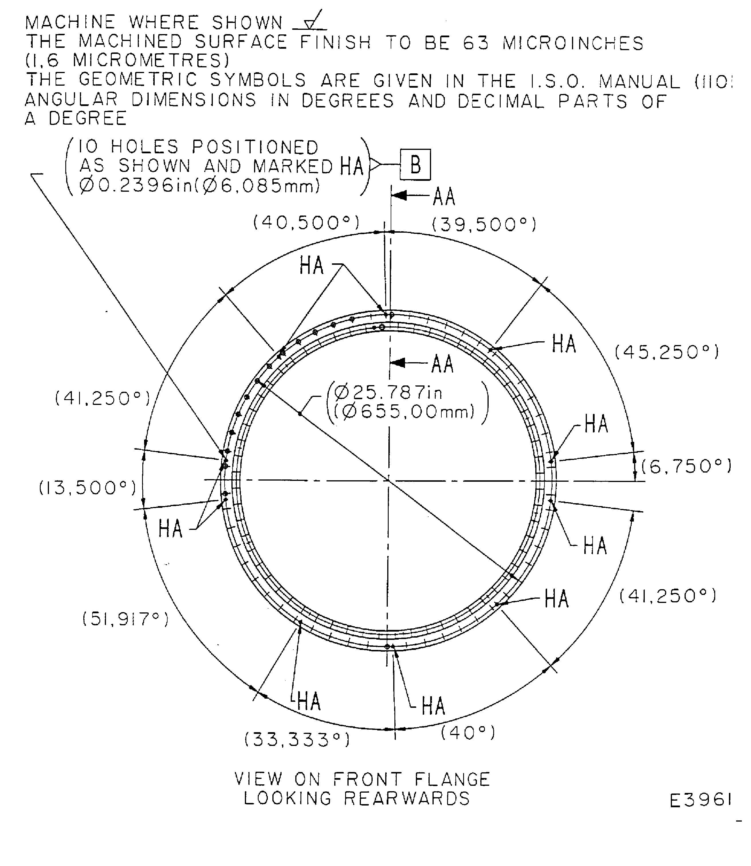 Repair Details and Dimensions - Assembly A and B