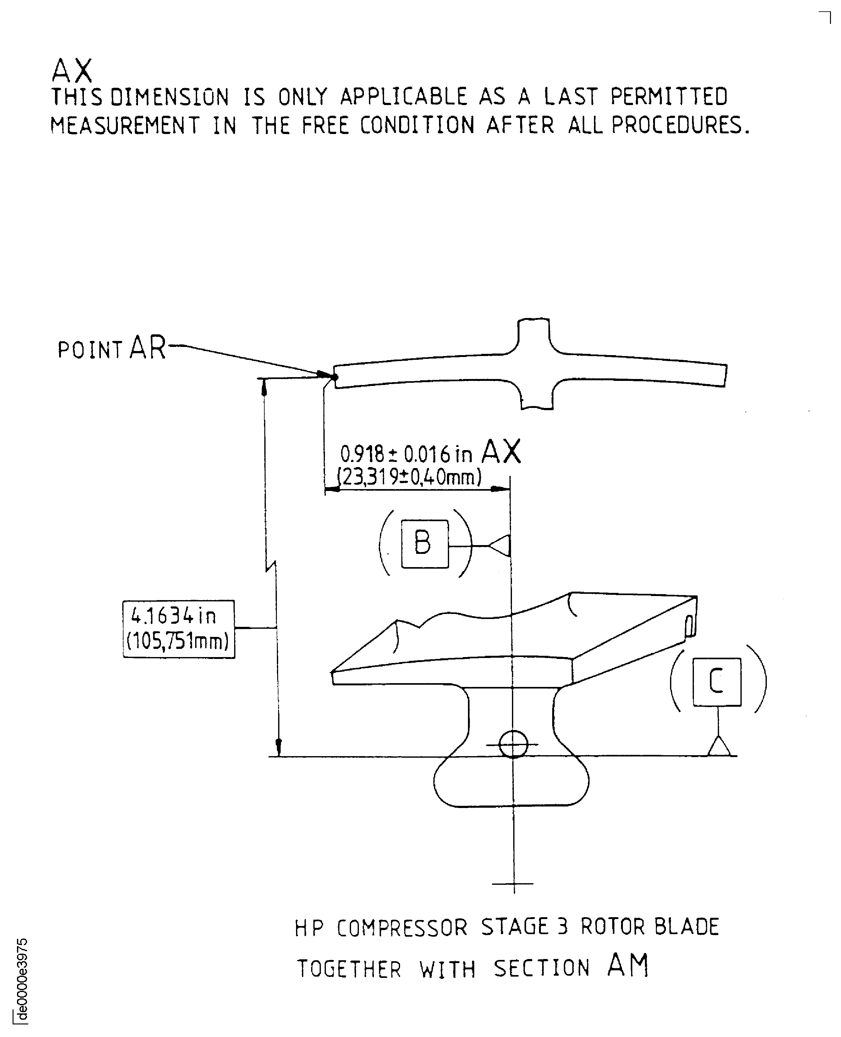Repair Details And Dimensions - Assembly A
