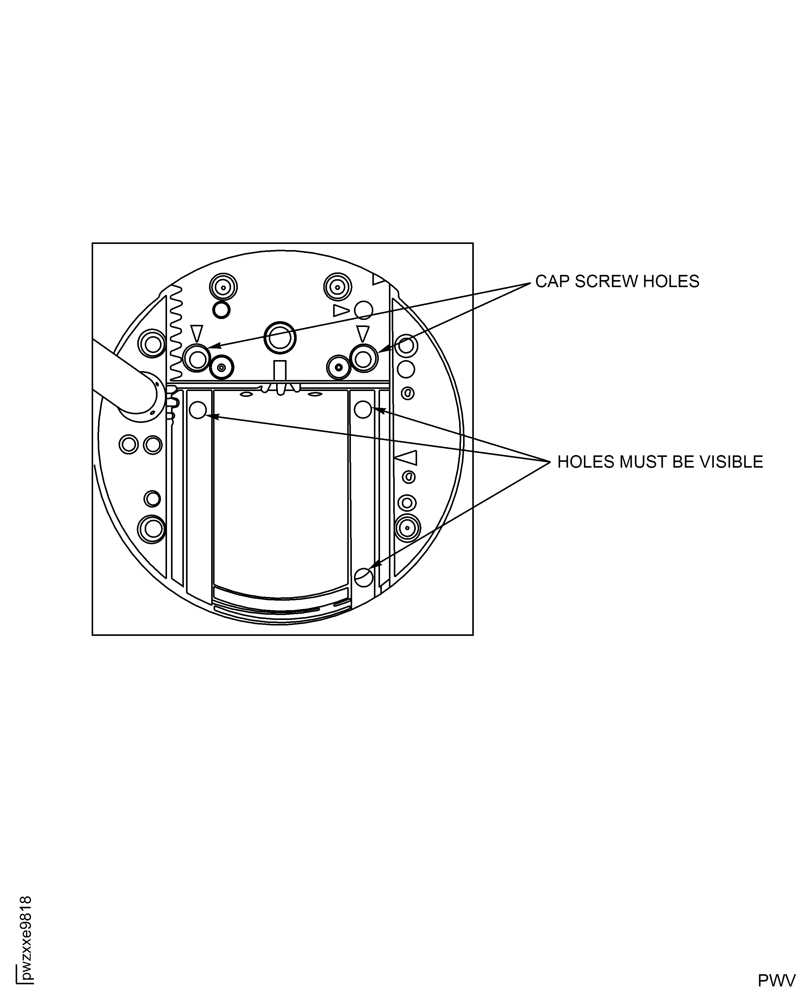 Production Front Gearbox Cap Screws