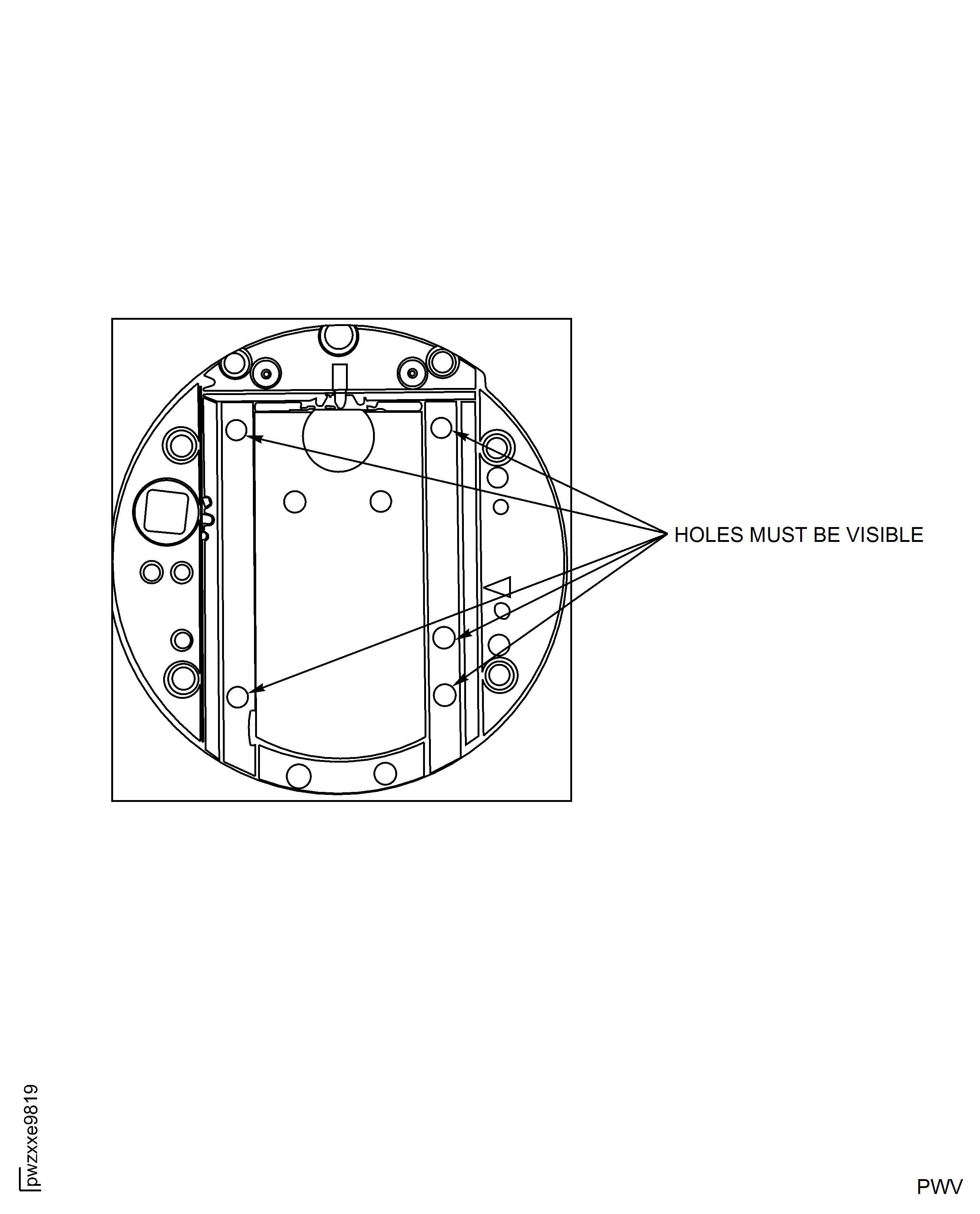 Production Front Gearbox Detent Position