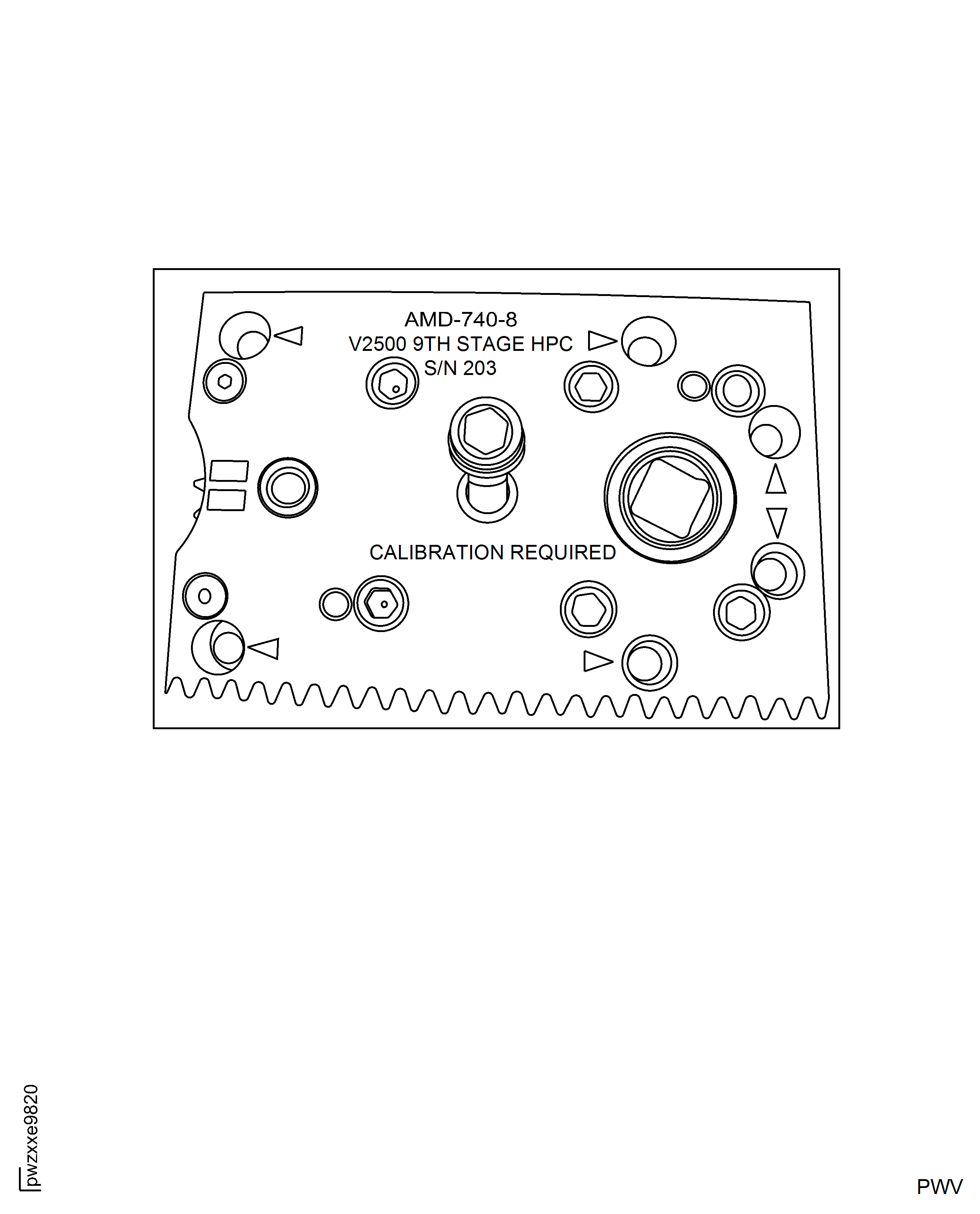 Production Rear Gearbox with Cap Screw