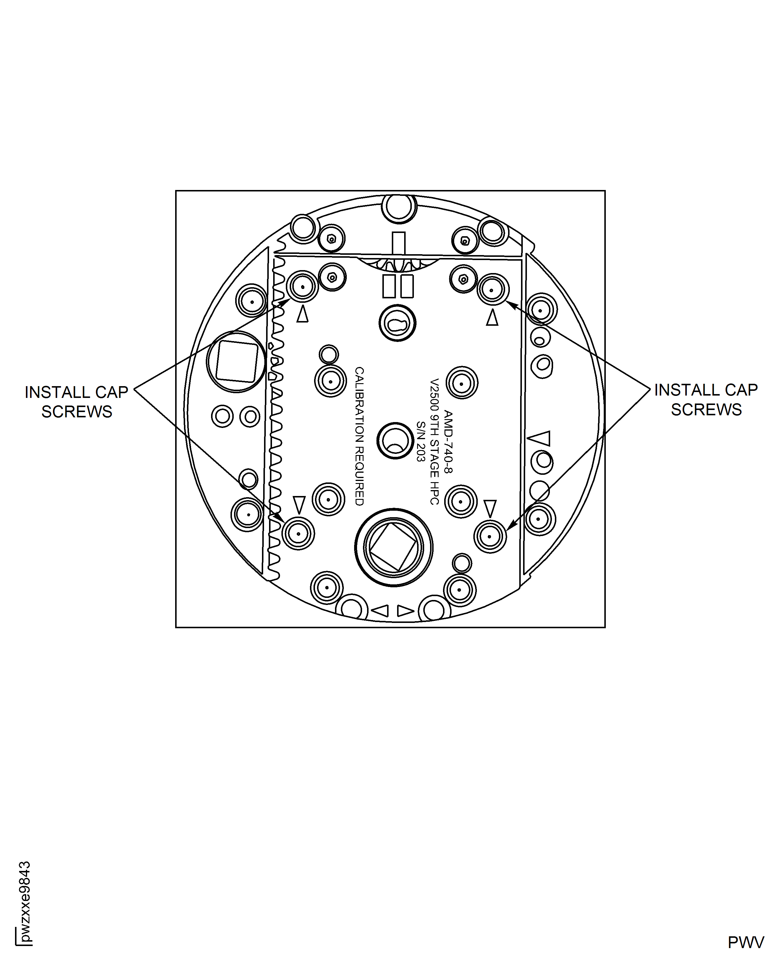 Production Rear Gearbox Installed in Main Tool Body