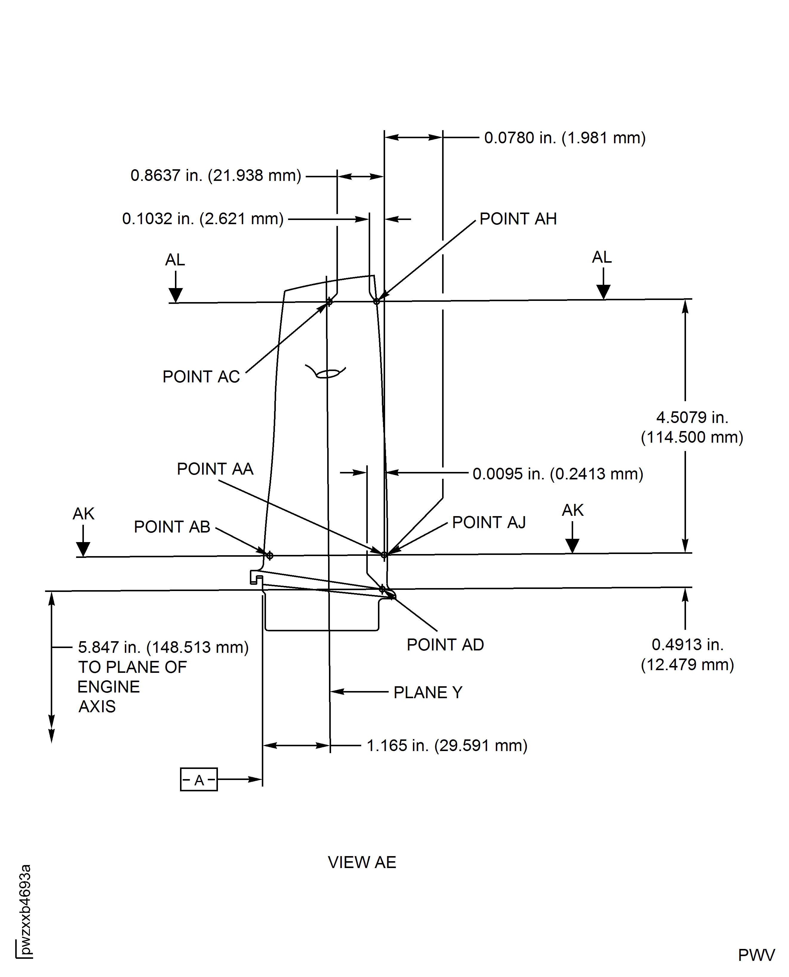 Repair Details And Dimensions - Assembly E