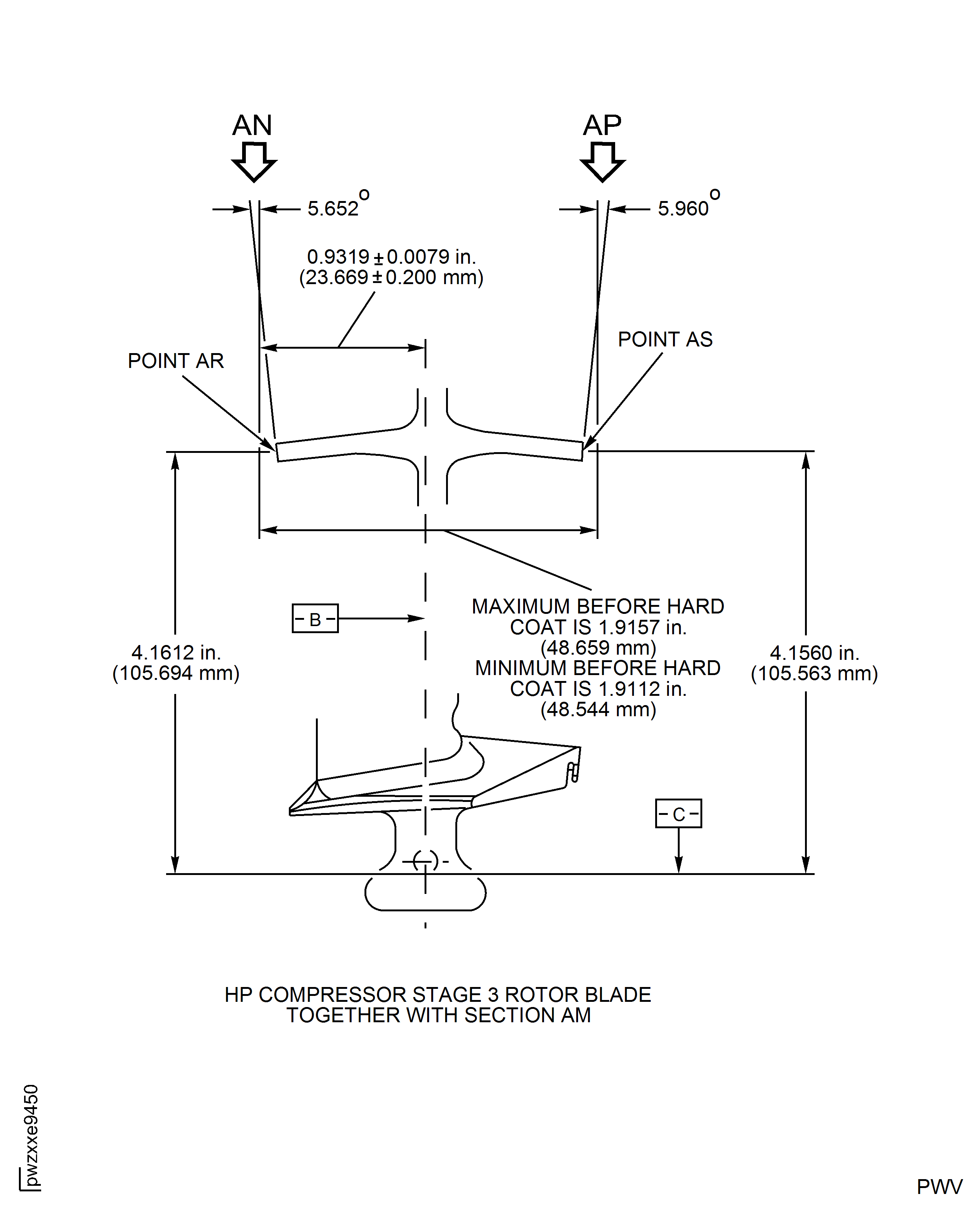 Repair Details And Dimensions - Assembly D