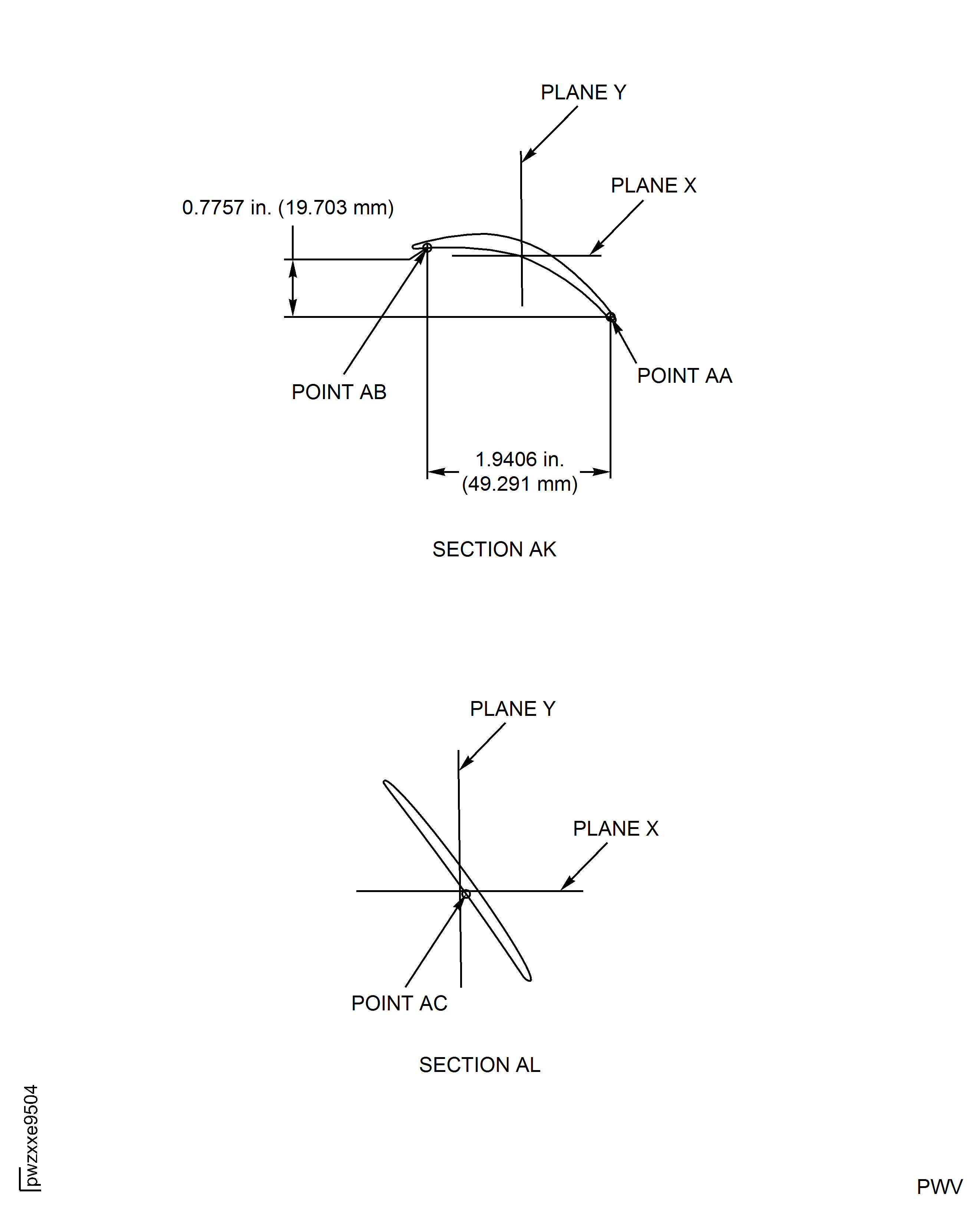 Repair Details And Dimensions - Assembly F
