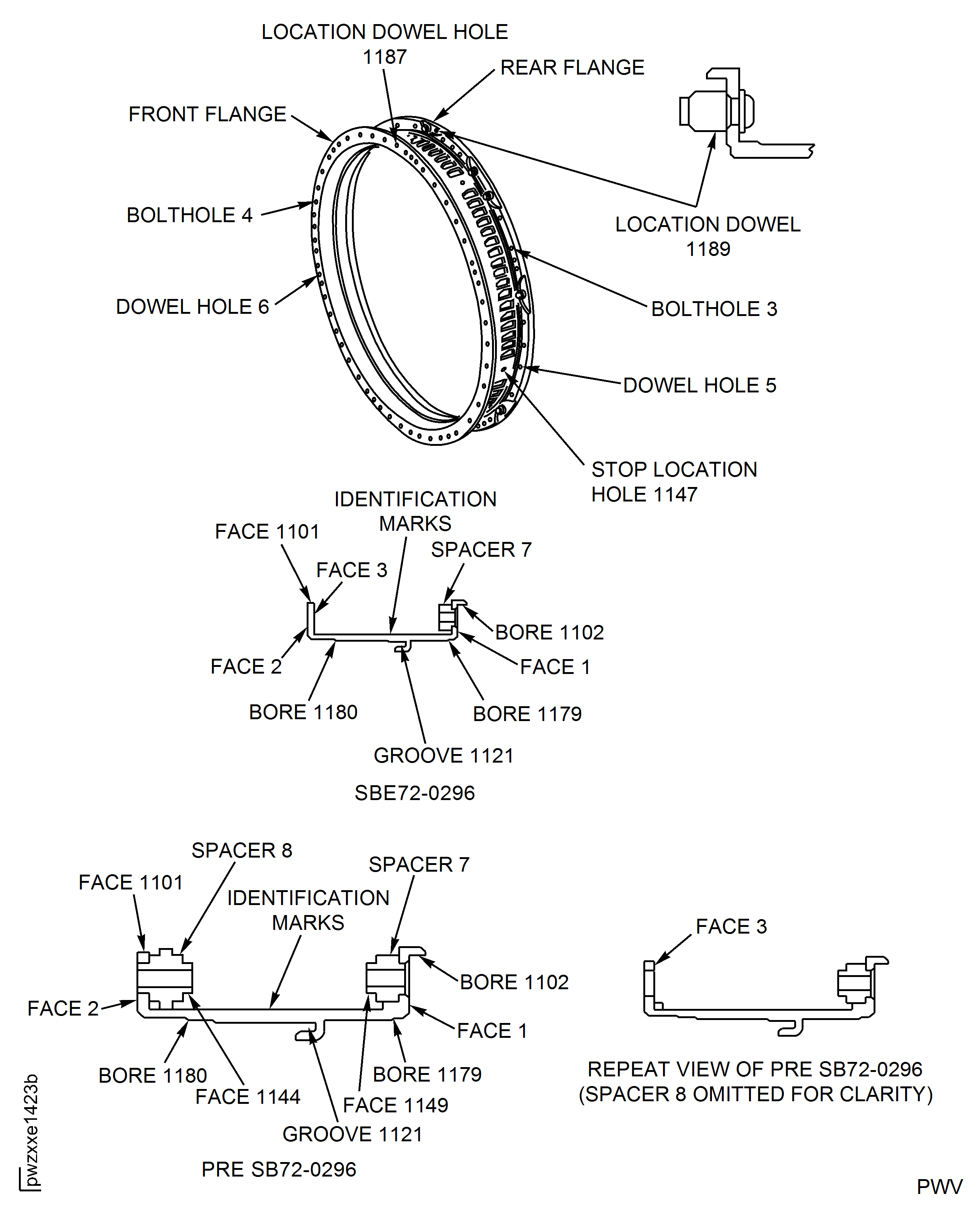 Stage 7 Case - Inspection Locations