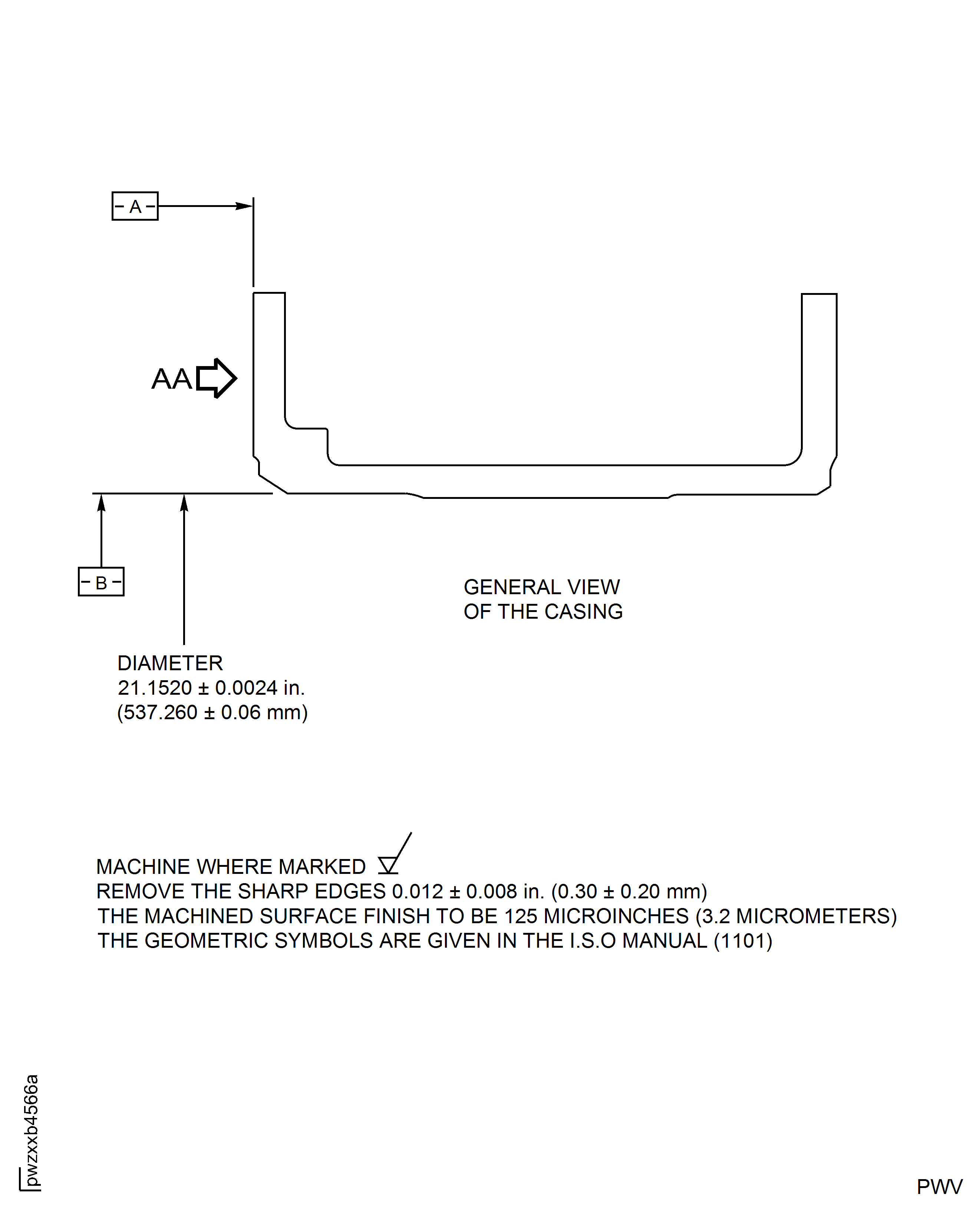 Repair Details and Dimensions - Assembly A