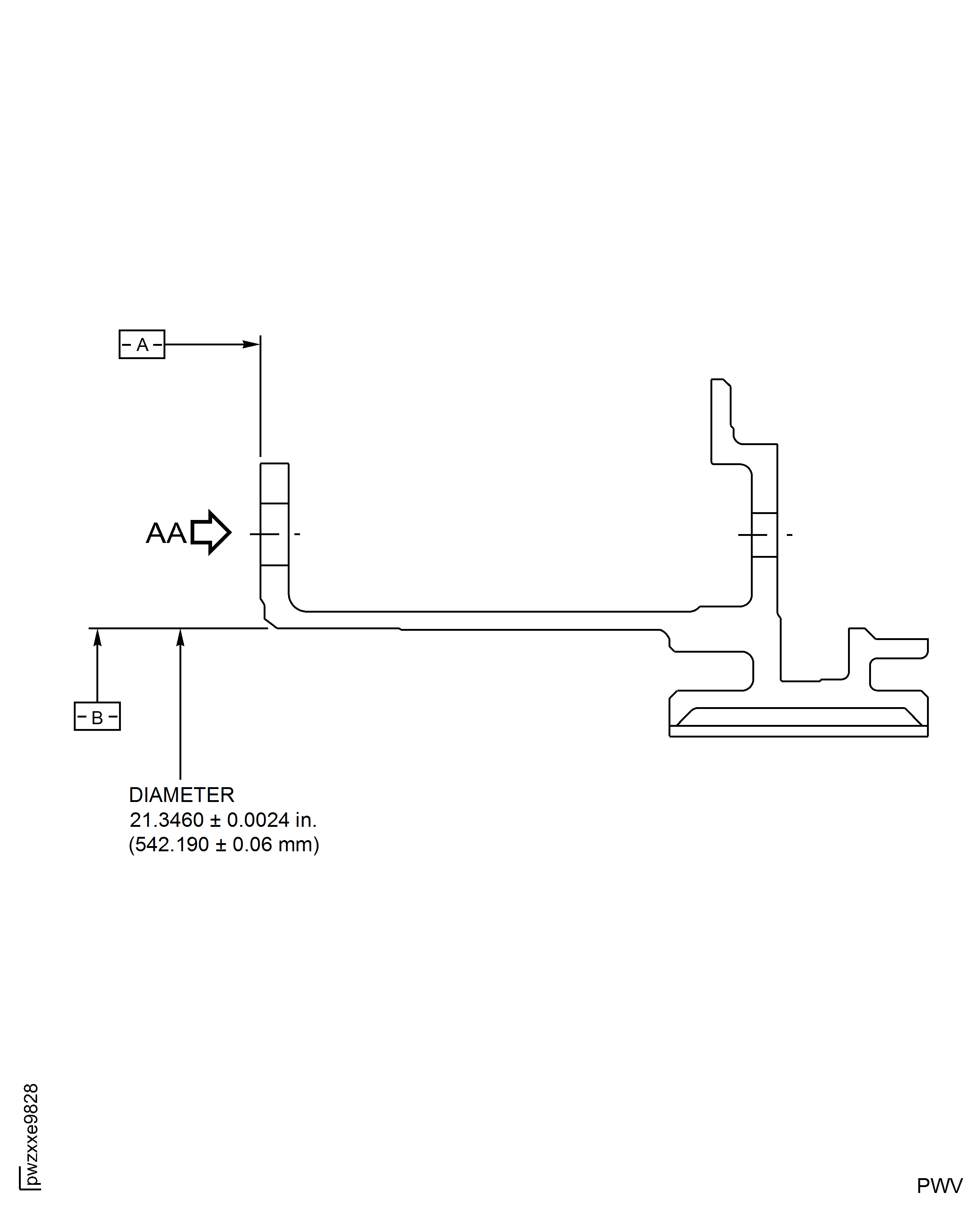 Repair Details and Dimensions - Assembly D