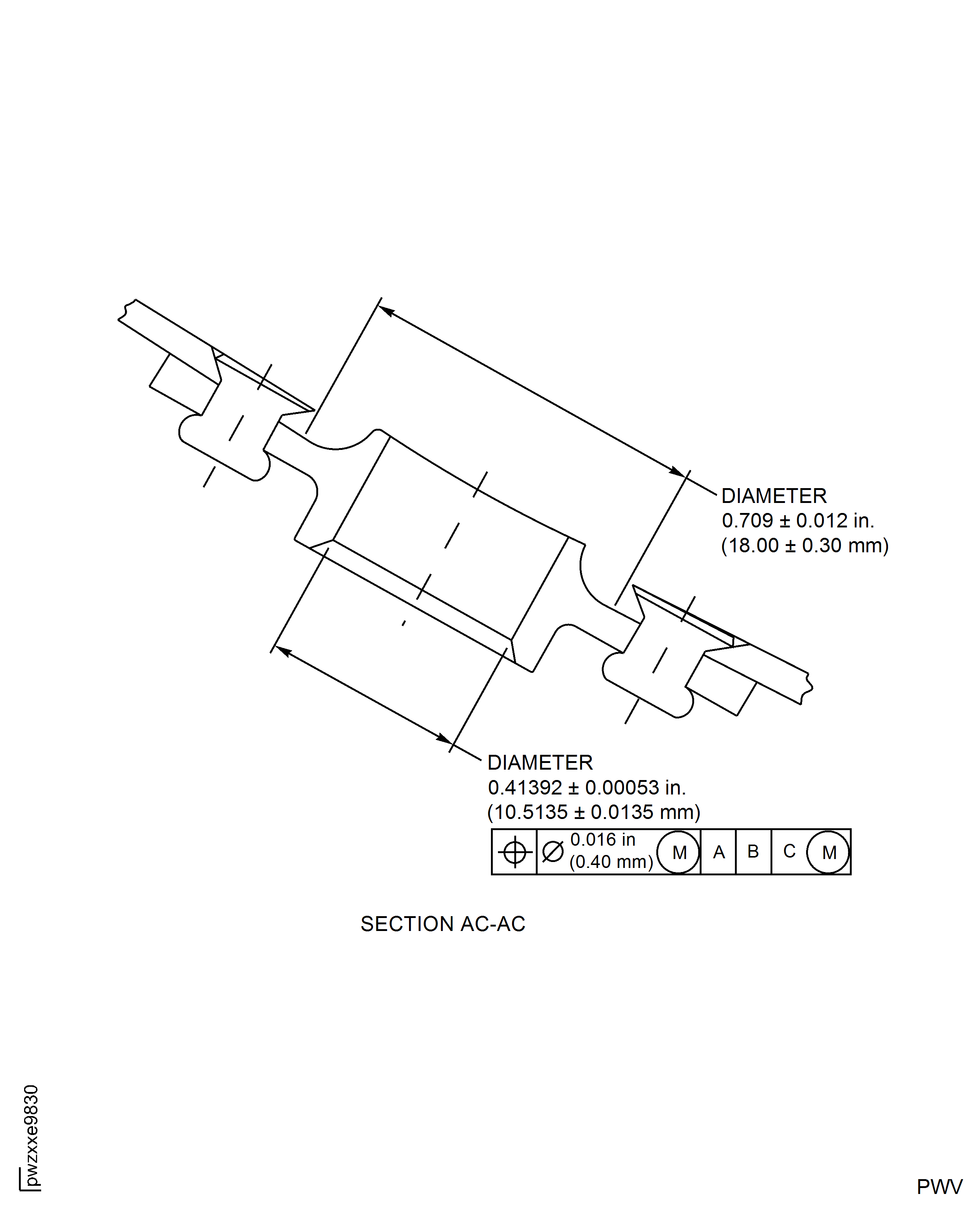 Repair Details and Dimensions - Assembly D