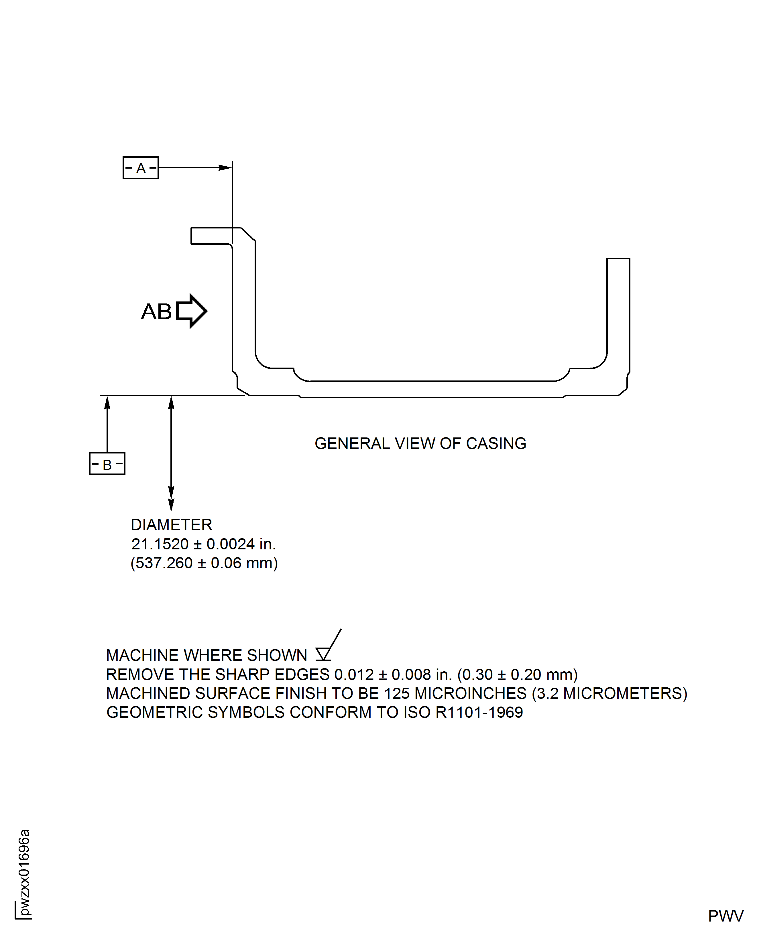 Repair Details and Dimensions - Assembly A
