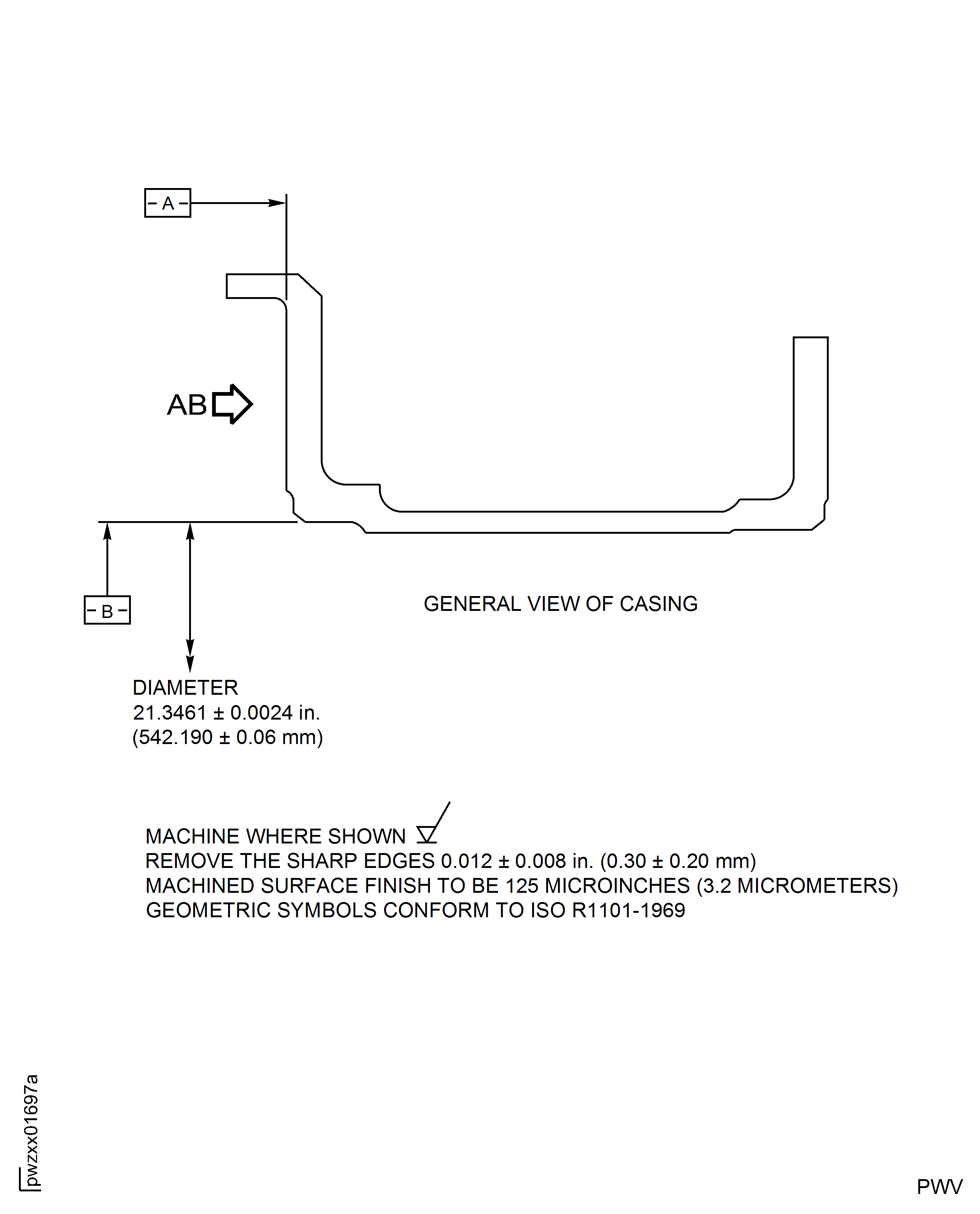 Repair Details and Dimensions - Assembly B