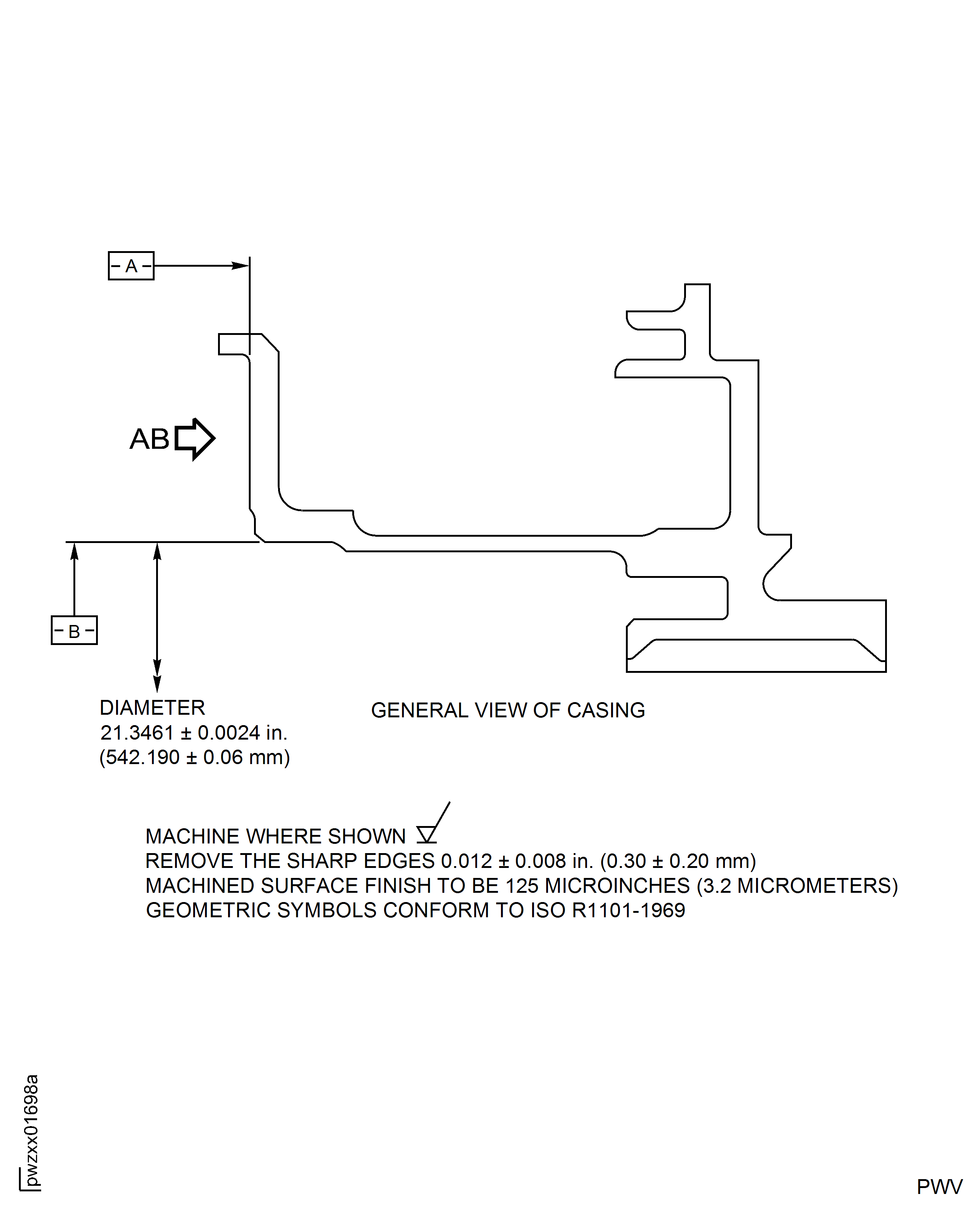 Repair Details and Dimensions - Assembly C