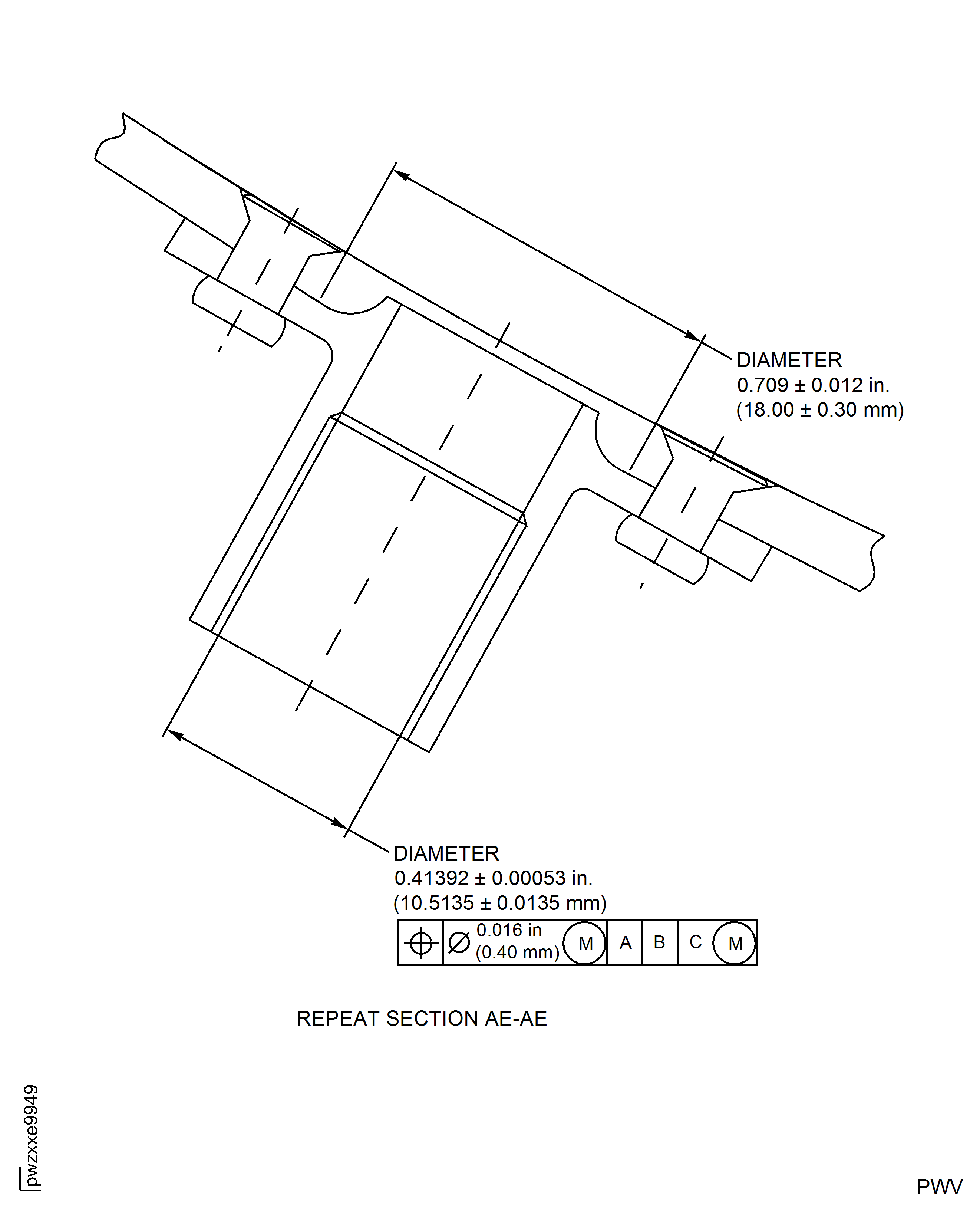 Repair Details and Dimensions - Assembly D