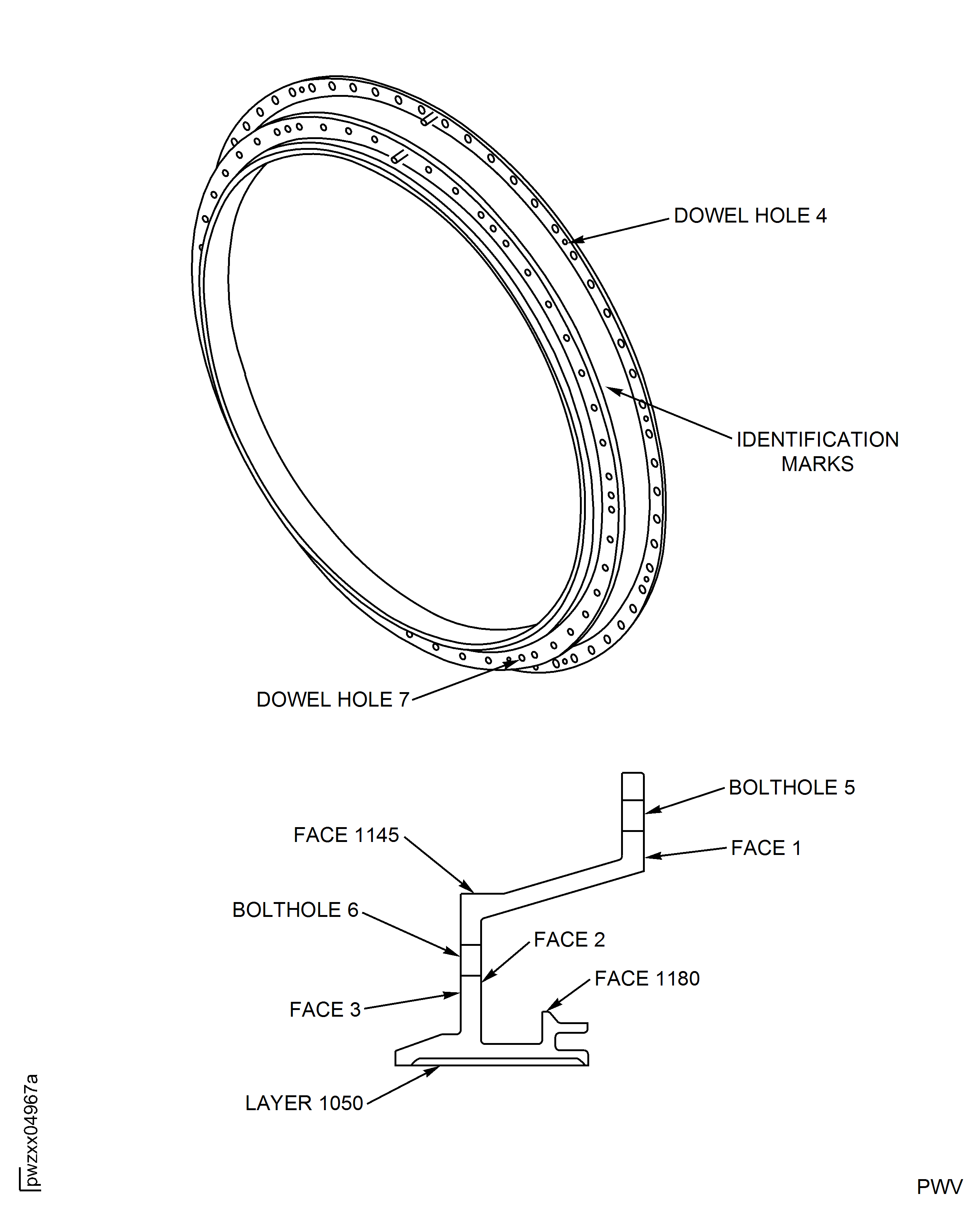 Repair Details and Locations - Assembly C and Assembly D