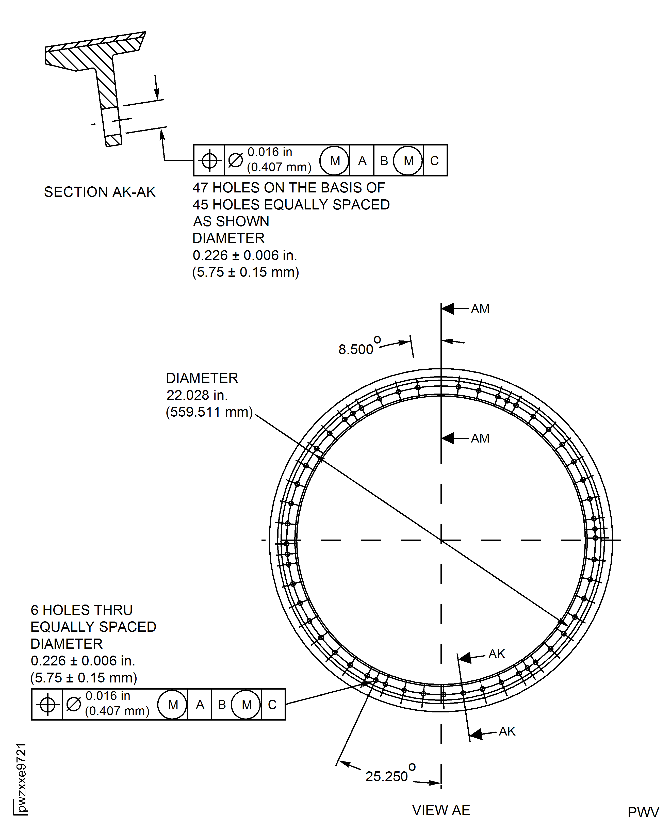 Repair Details and Dimensions - Assembly C