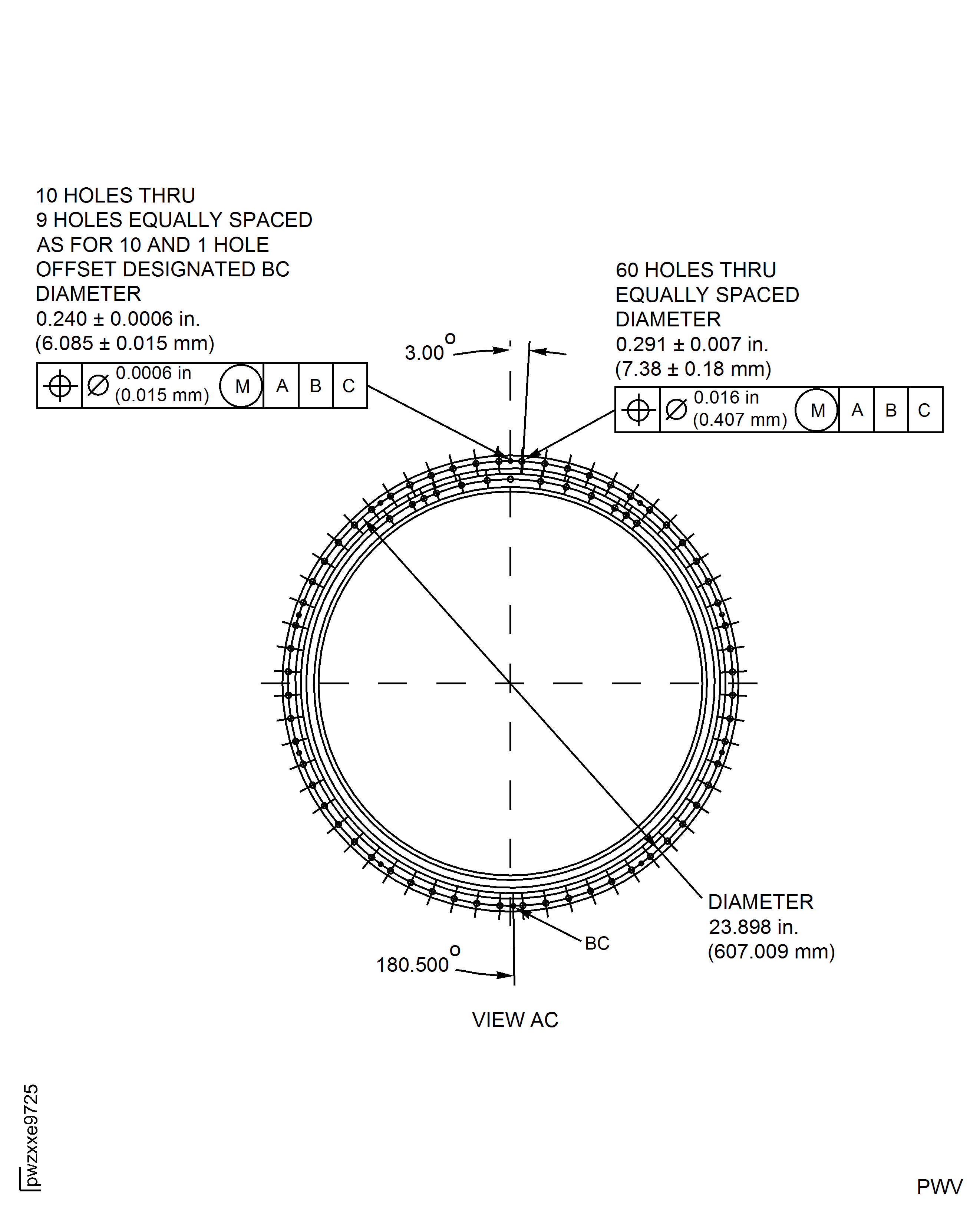 Repair Details and Dimensions - Assembly D