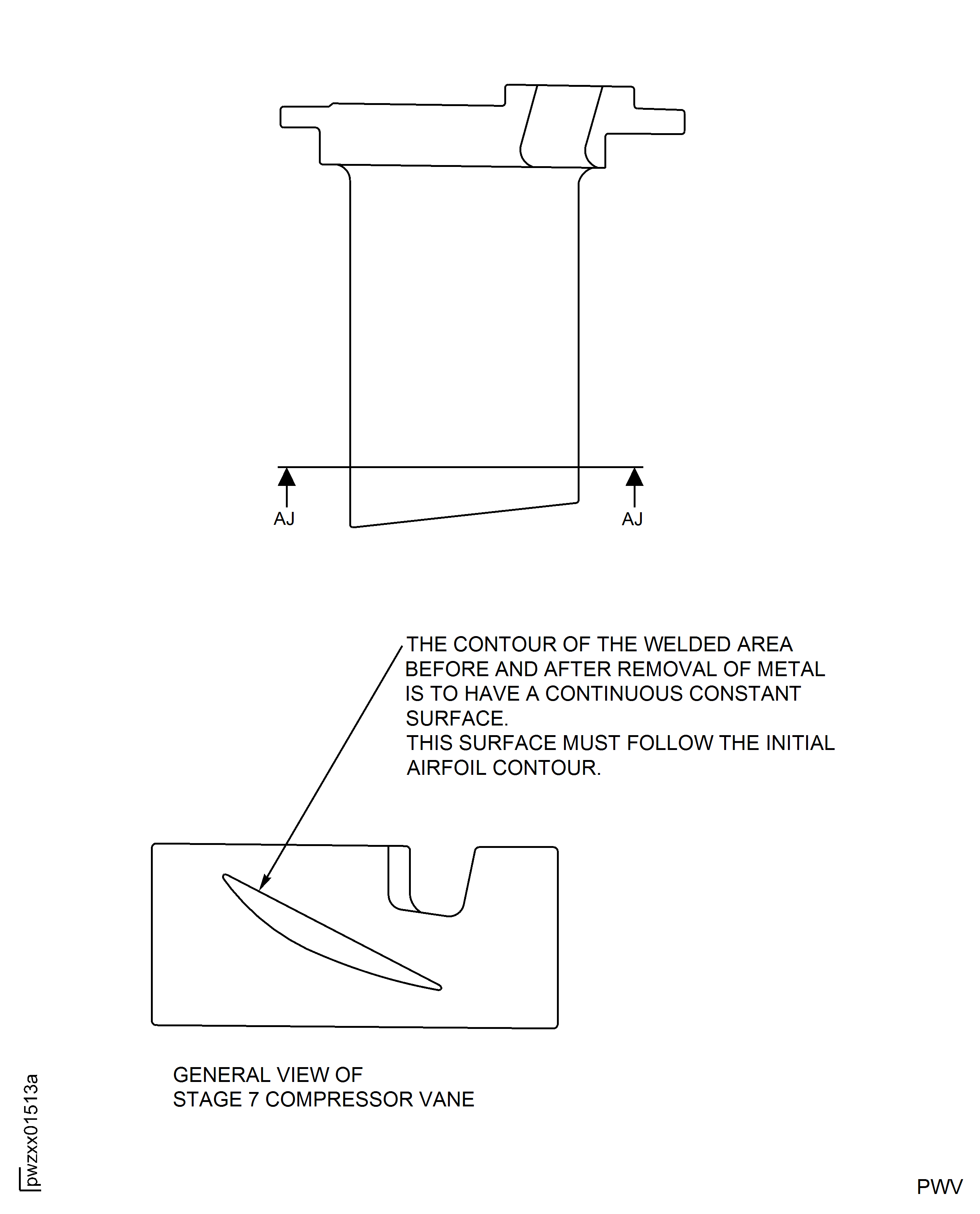 Repair Details and Dimensions - Assembly A