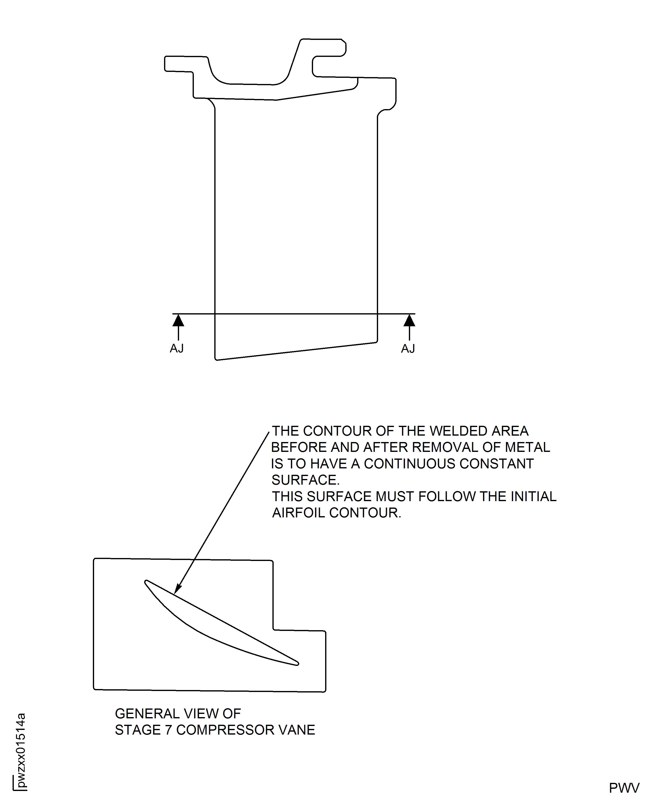 Repair Details and Dimensions - Assembly B
