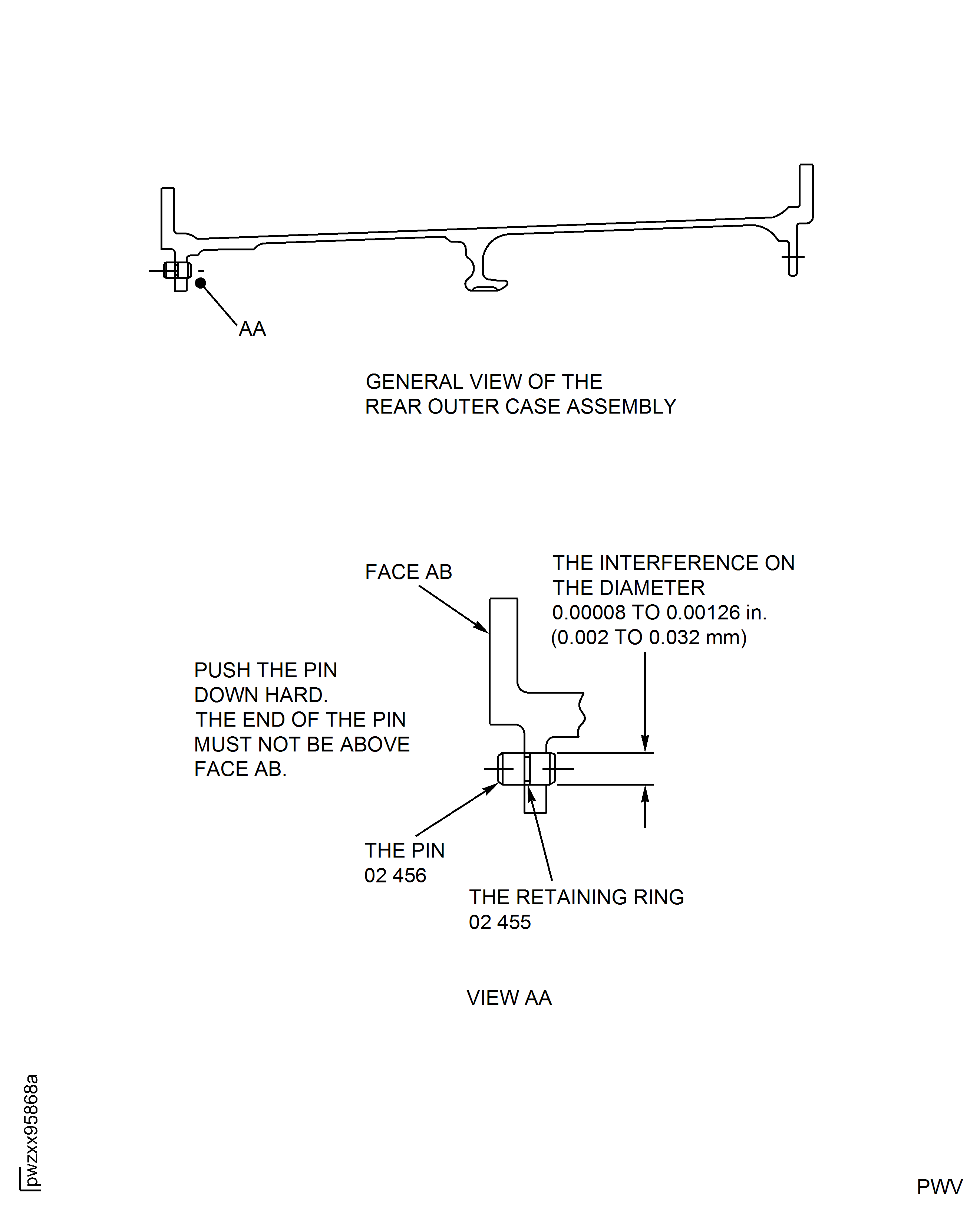 Repair Details and Dimensions - Assembly A