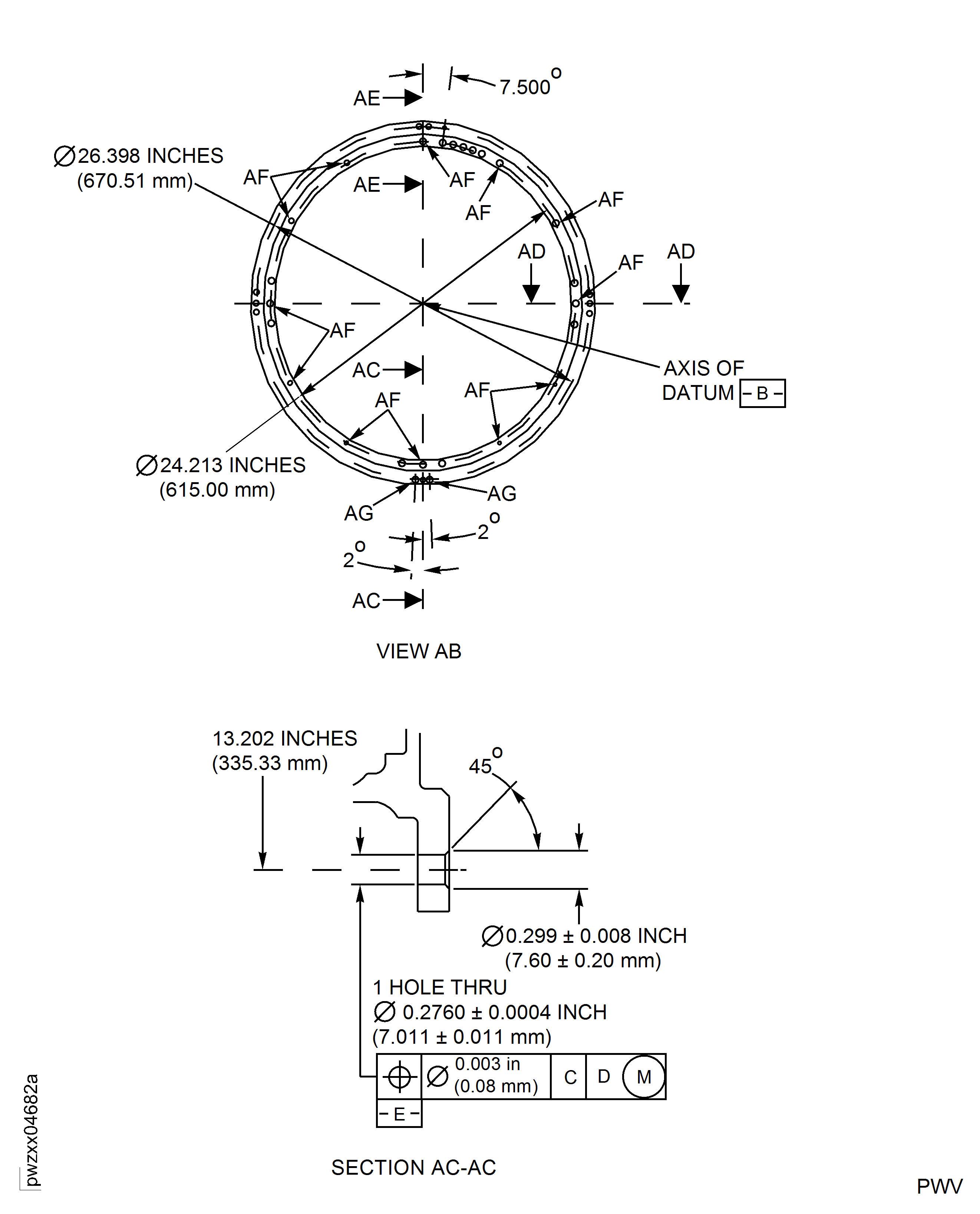 Repair Details and Dimensions - Assembly A