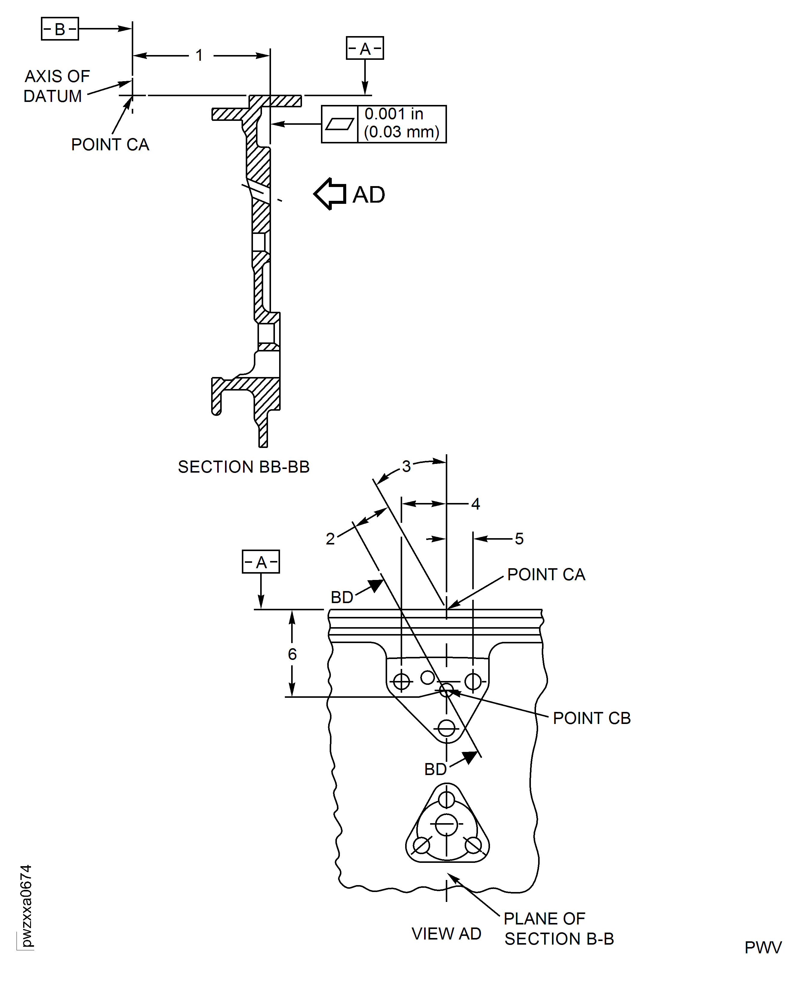 HPC Rear Outer Case, Stage 7 Borescope Hole Damage, Weld Repair, Repair-020 (VRS9525)