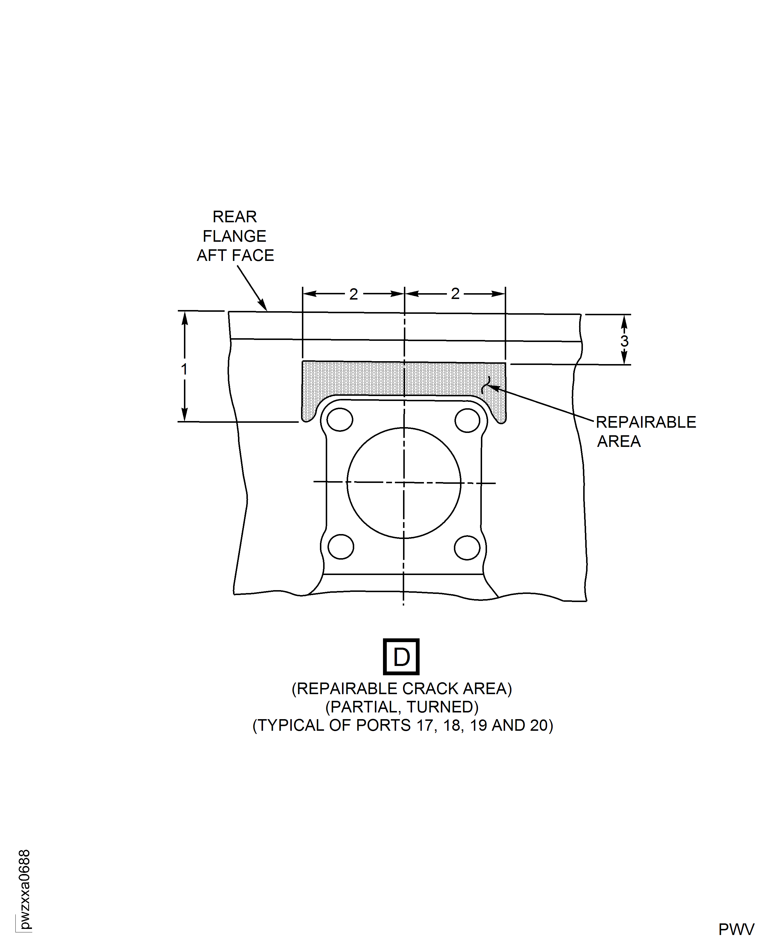 Rear Outer Case - Inspection Locations