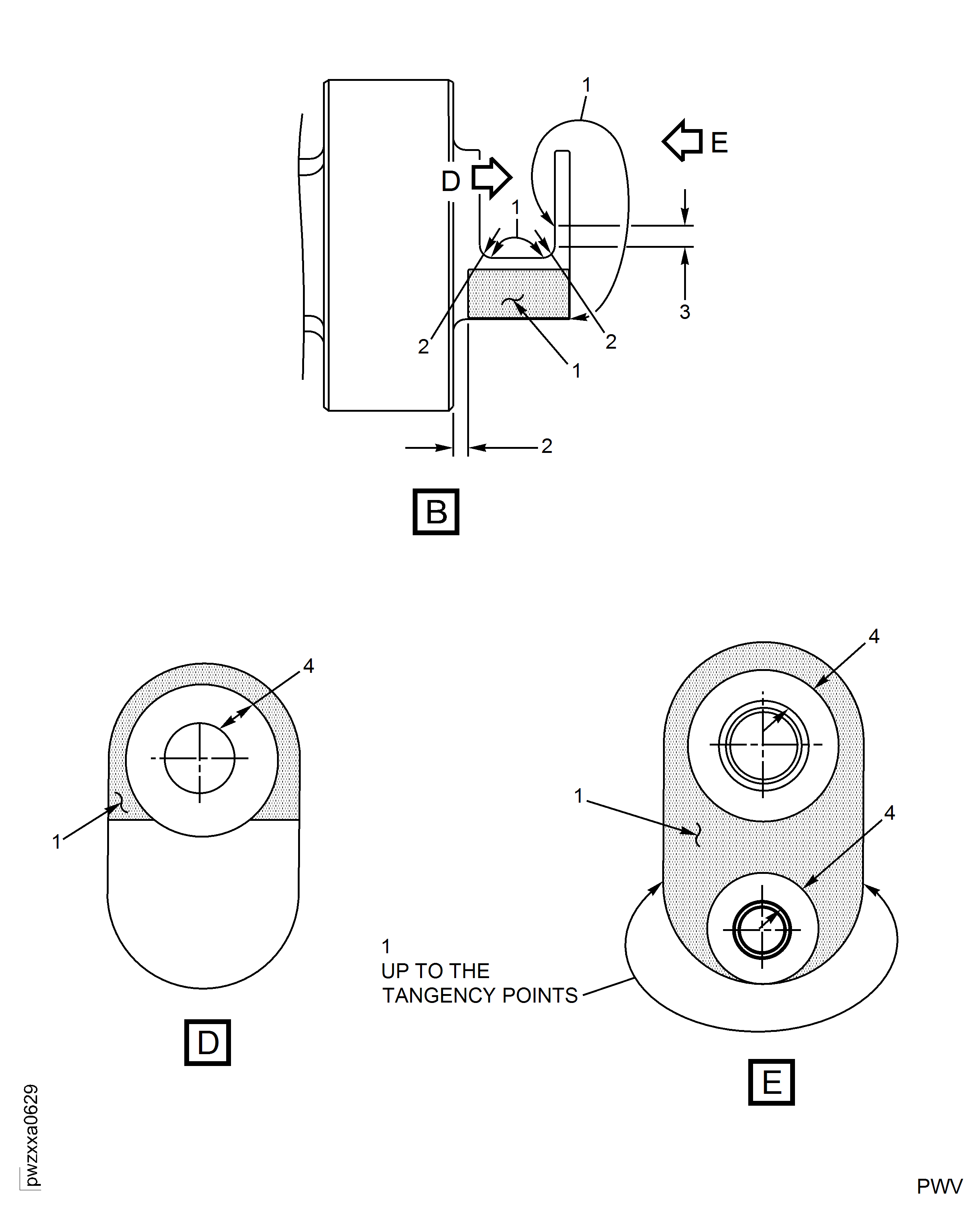 HPC Vane Actuating Crankshaft, Surface Damage Blend Repair-012 (VRS9392) (Applicable to PNs 6A8610 and 6A8611 Only)