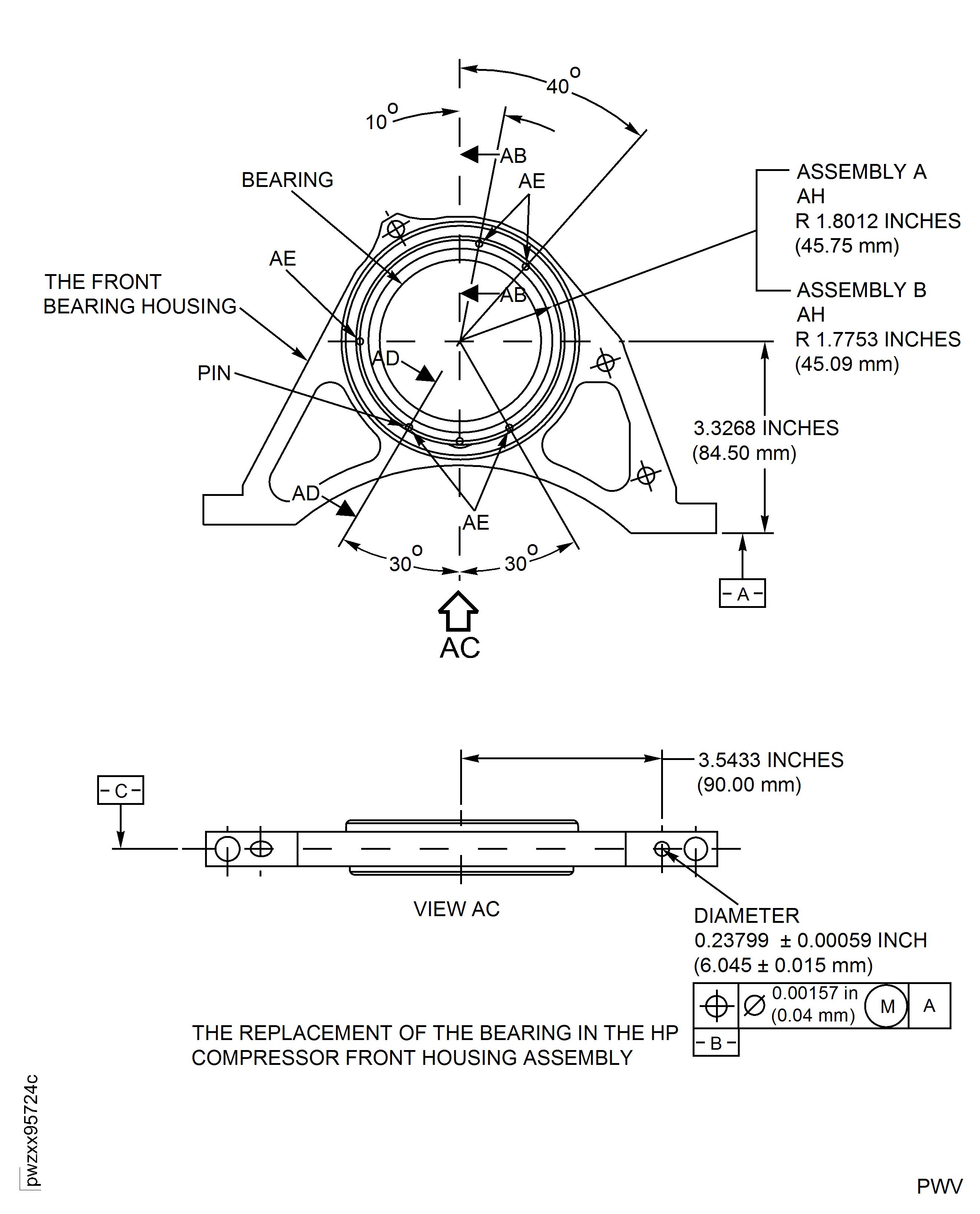 Repair Details and Dimensions