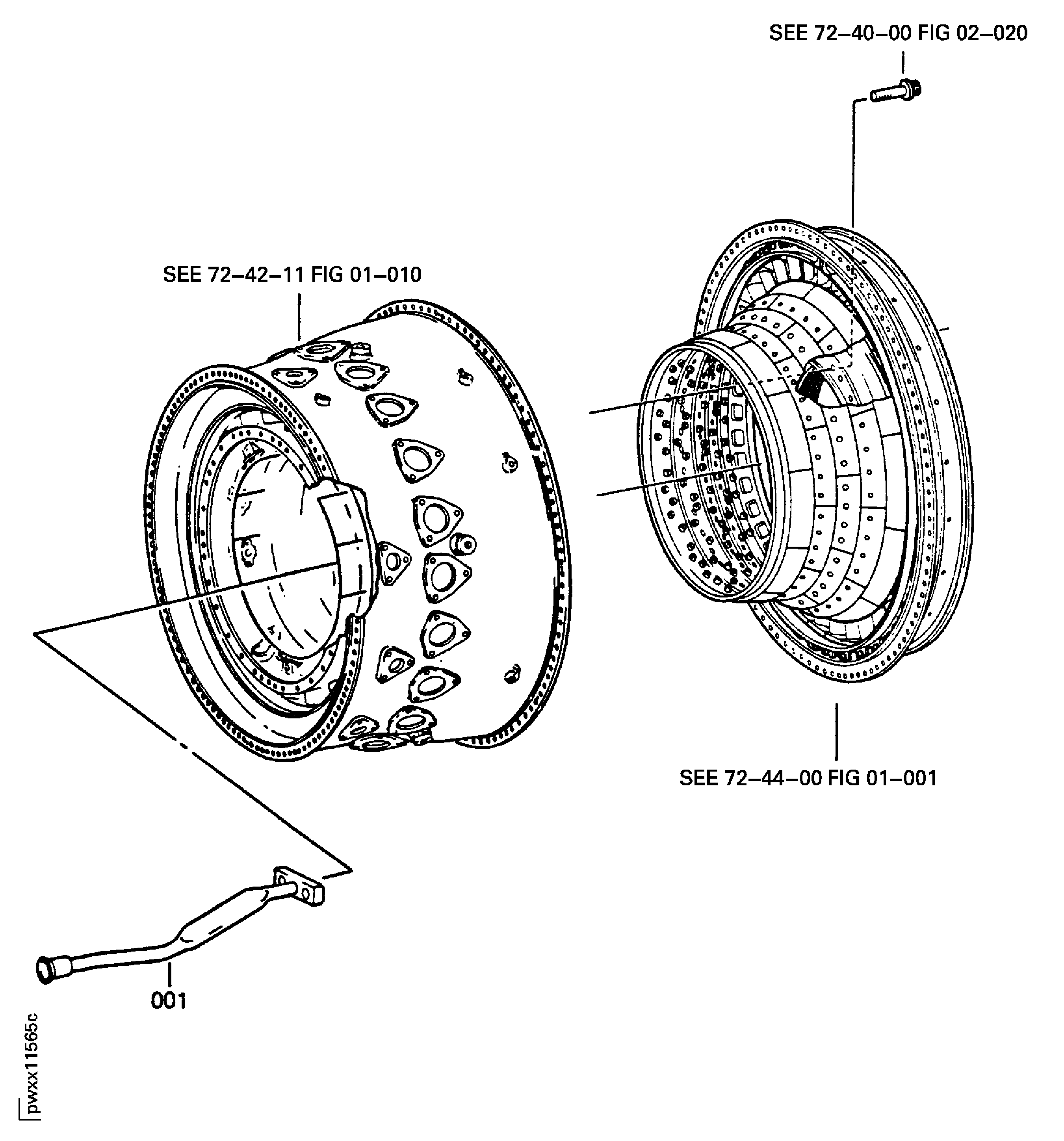 NO.4 BEARING COMPARTMENT TUBES