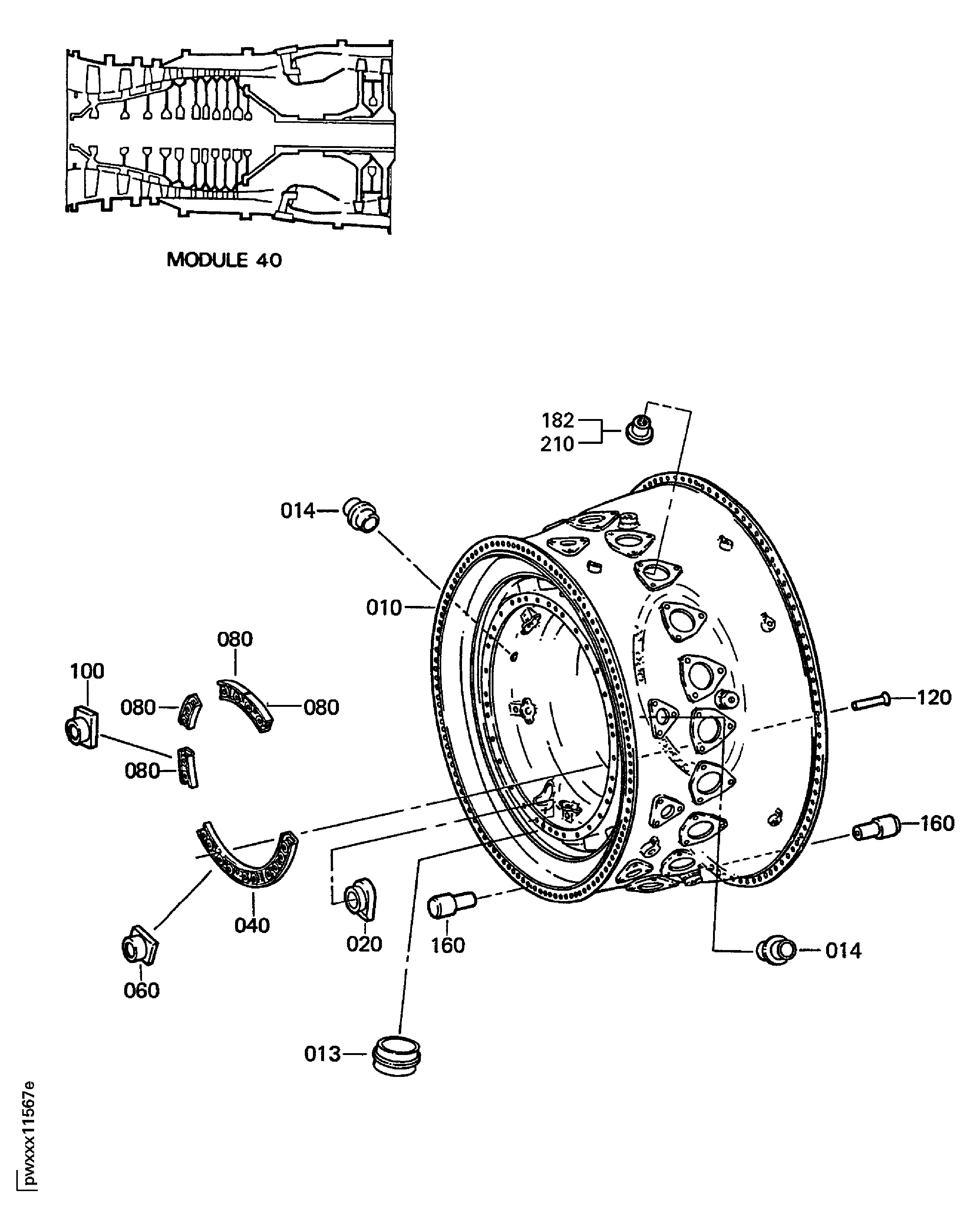 DIFFUSER CASE ASSEMBLY