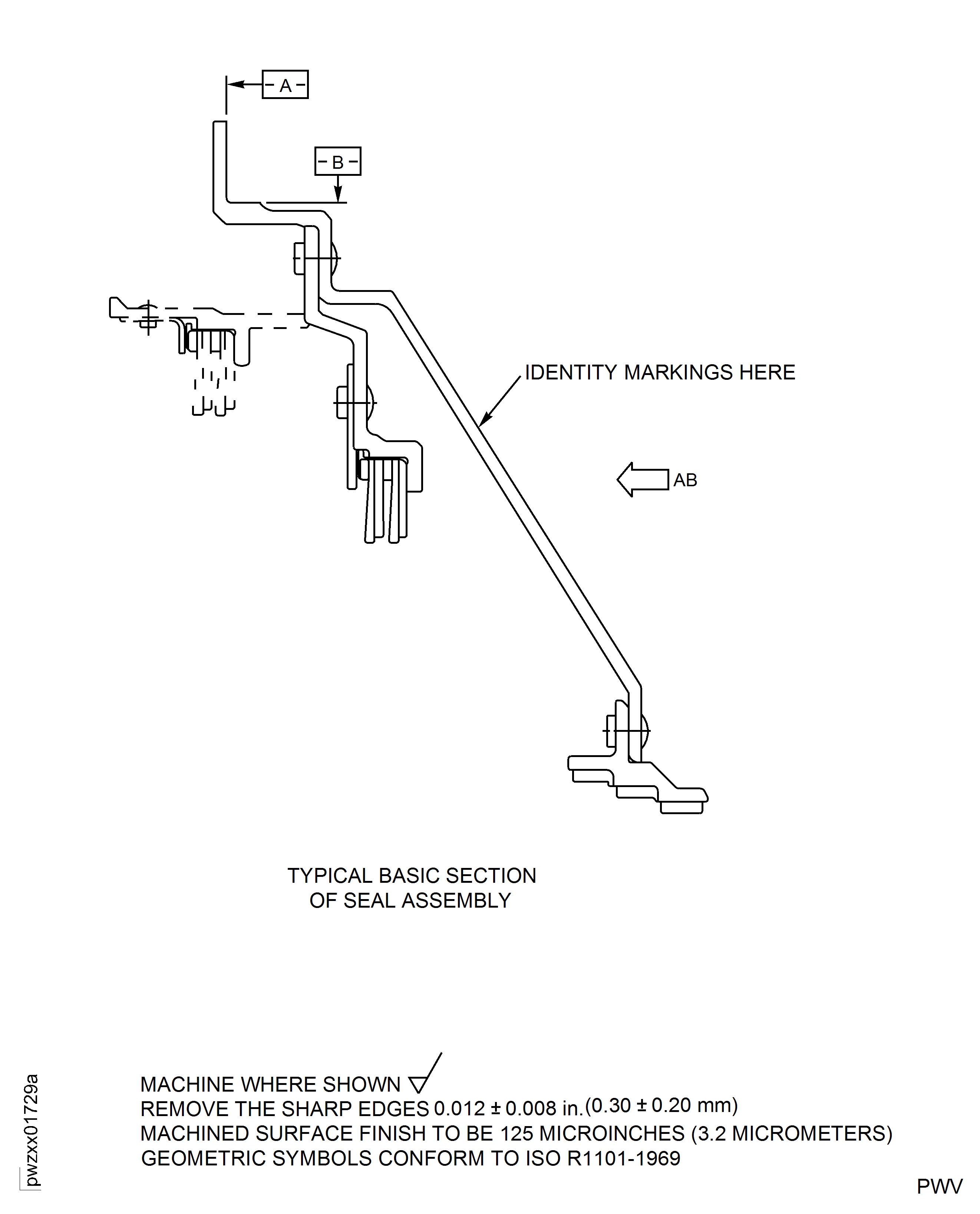 Repair Details and Dimensions - Assembly A