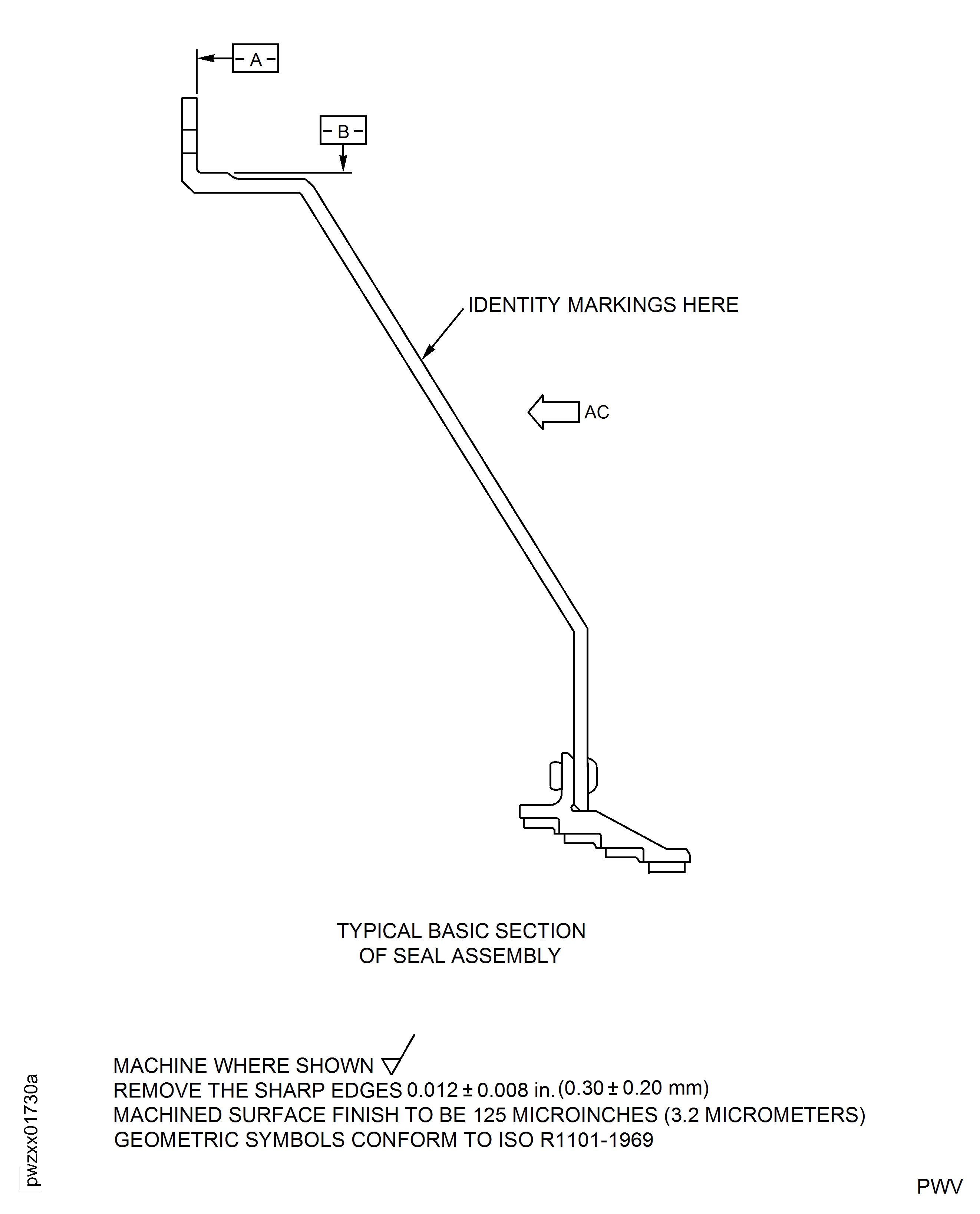Repair Details and Dimensions - Assembly B