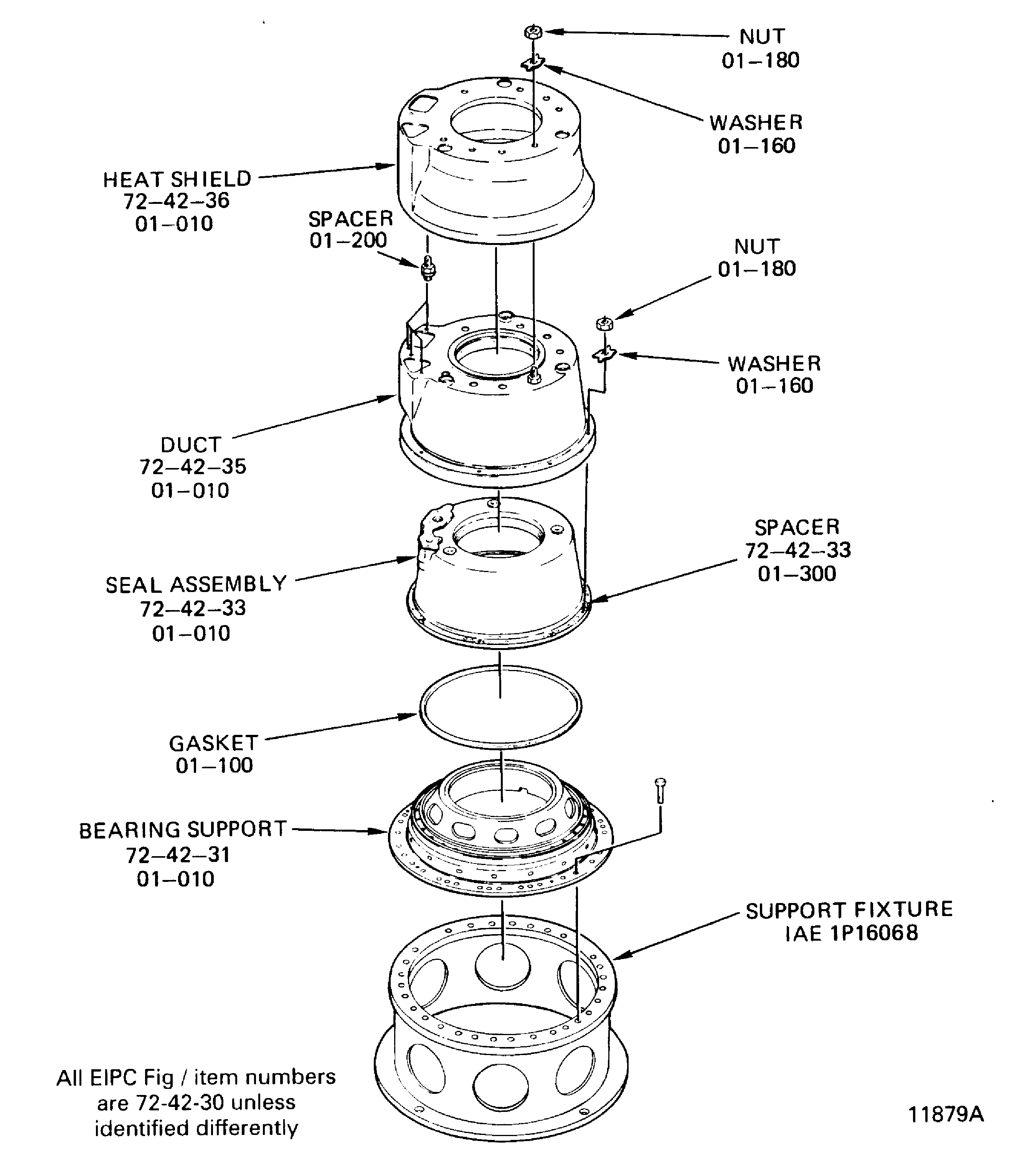 Assemble the No. 4 Bearing Front Compartment