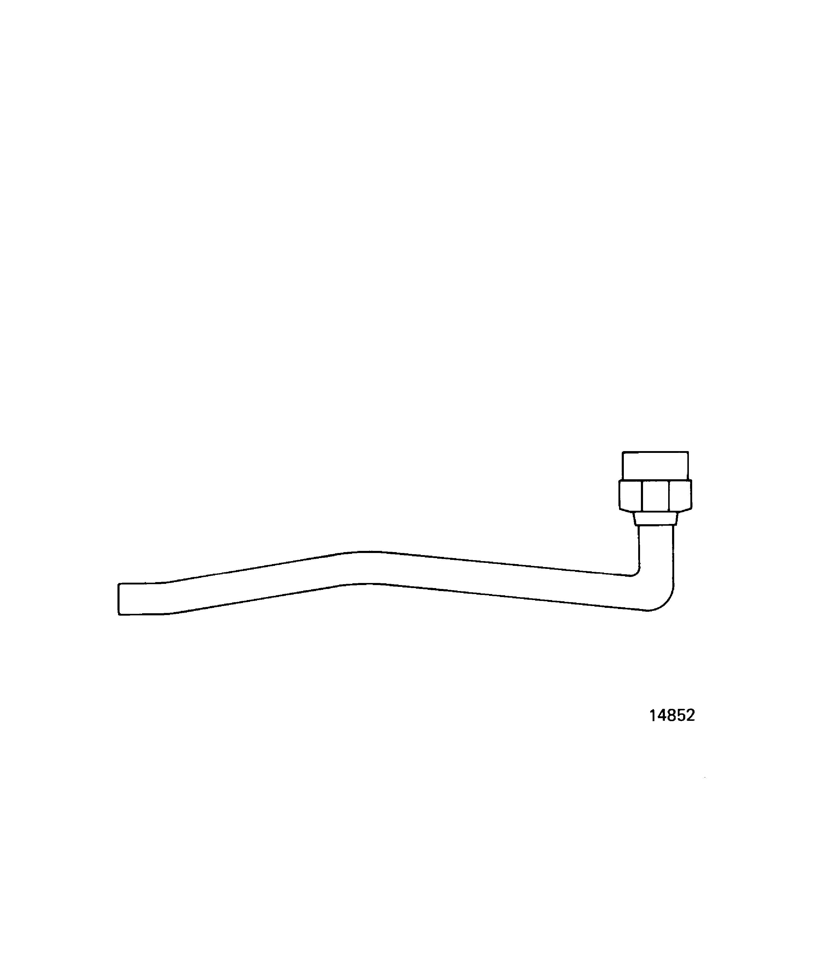 Turbine cooling duct sensing tube Inspection locations