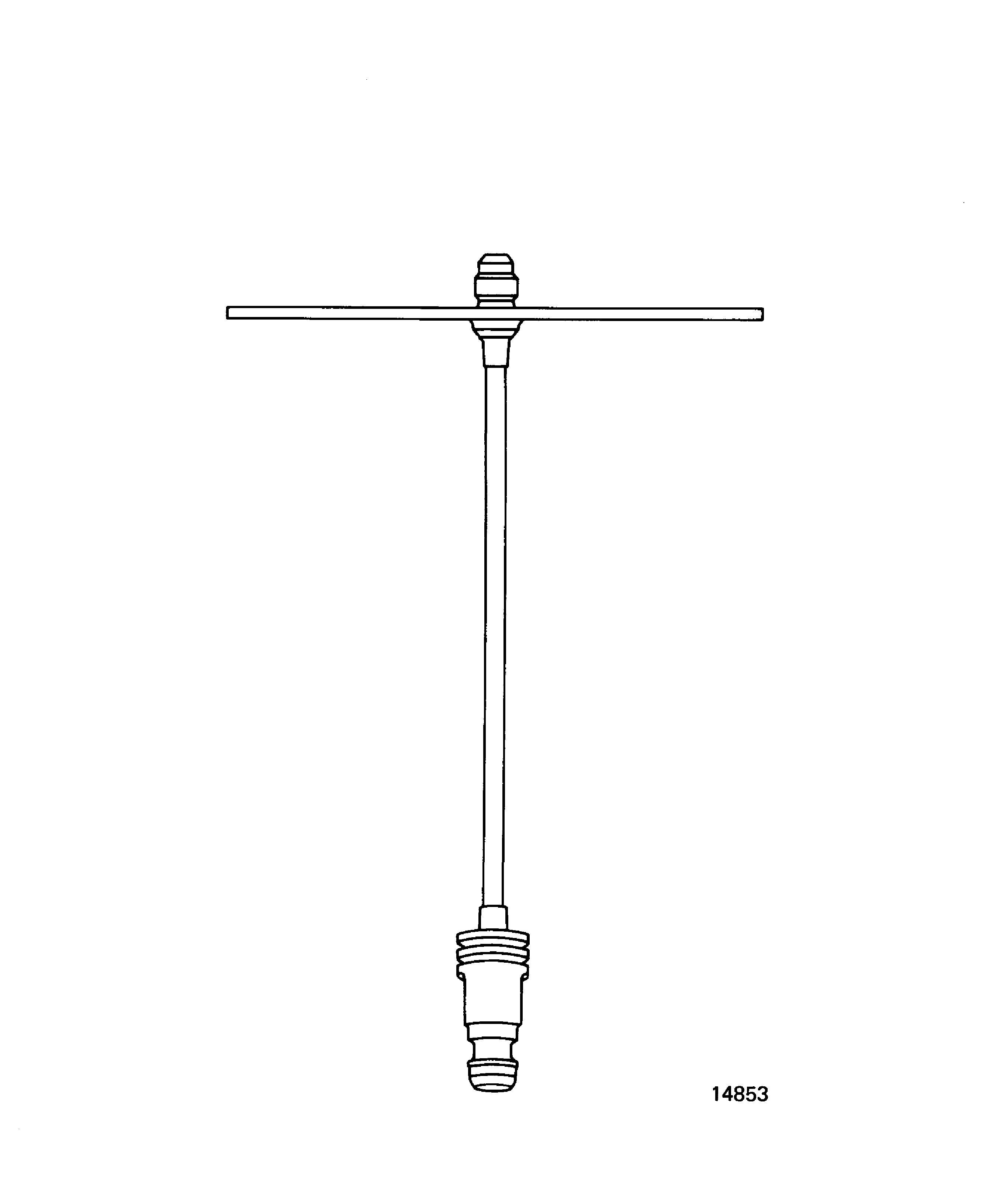 Turbine cooling duct sensing tube Inspection locations