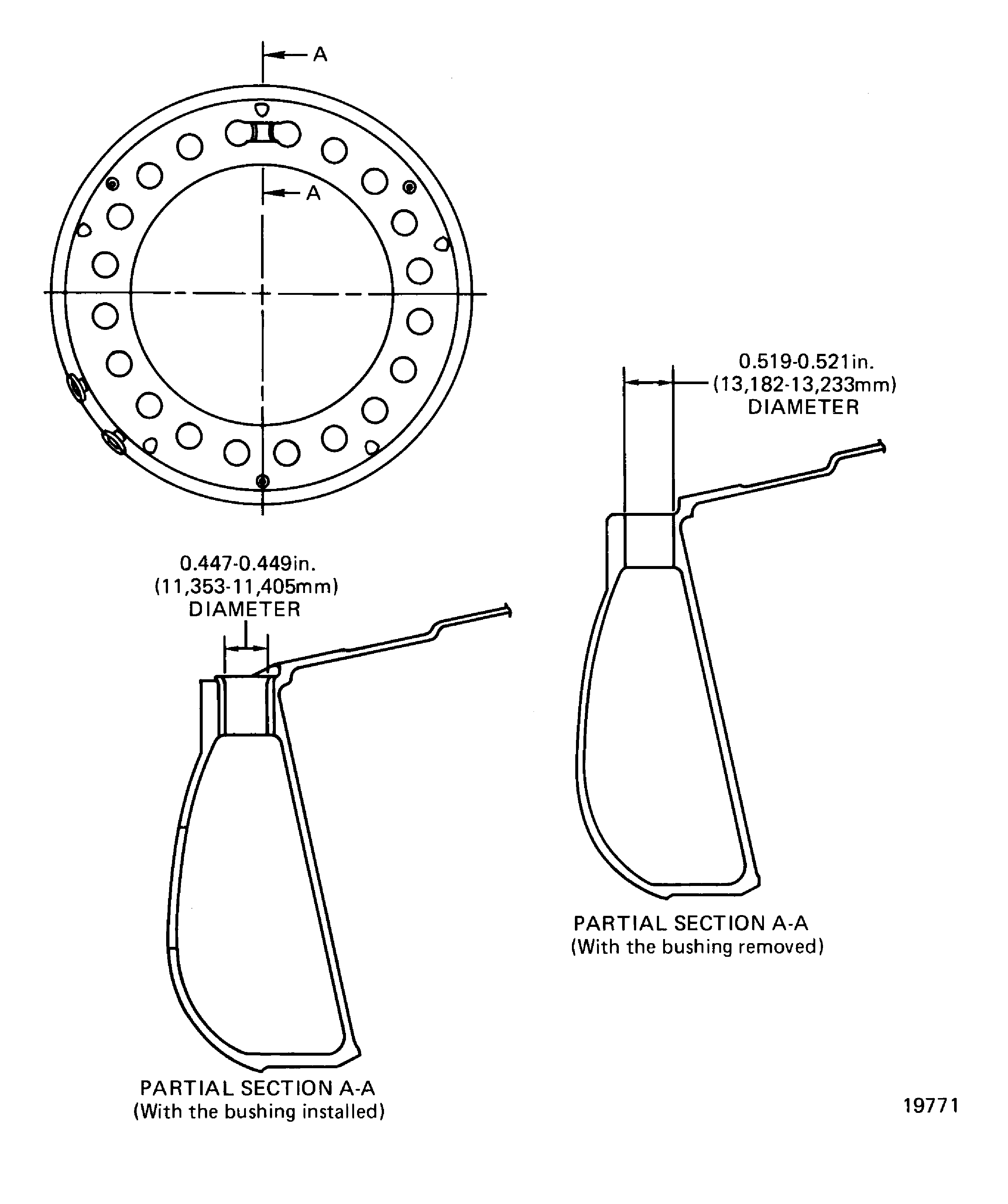 Repair Details and Dimensions